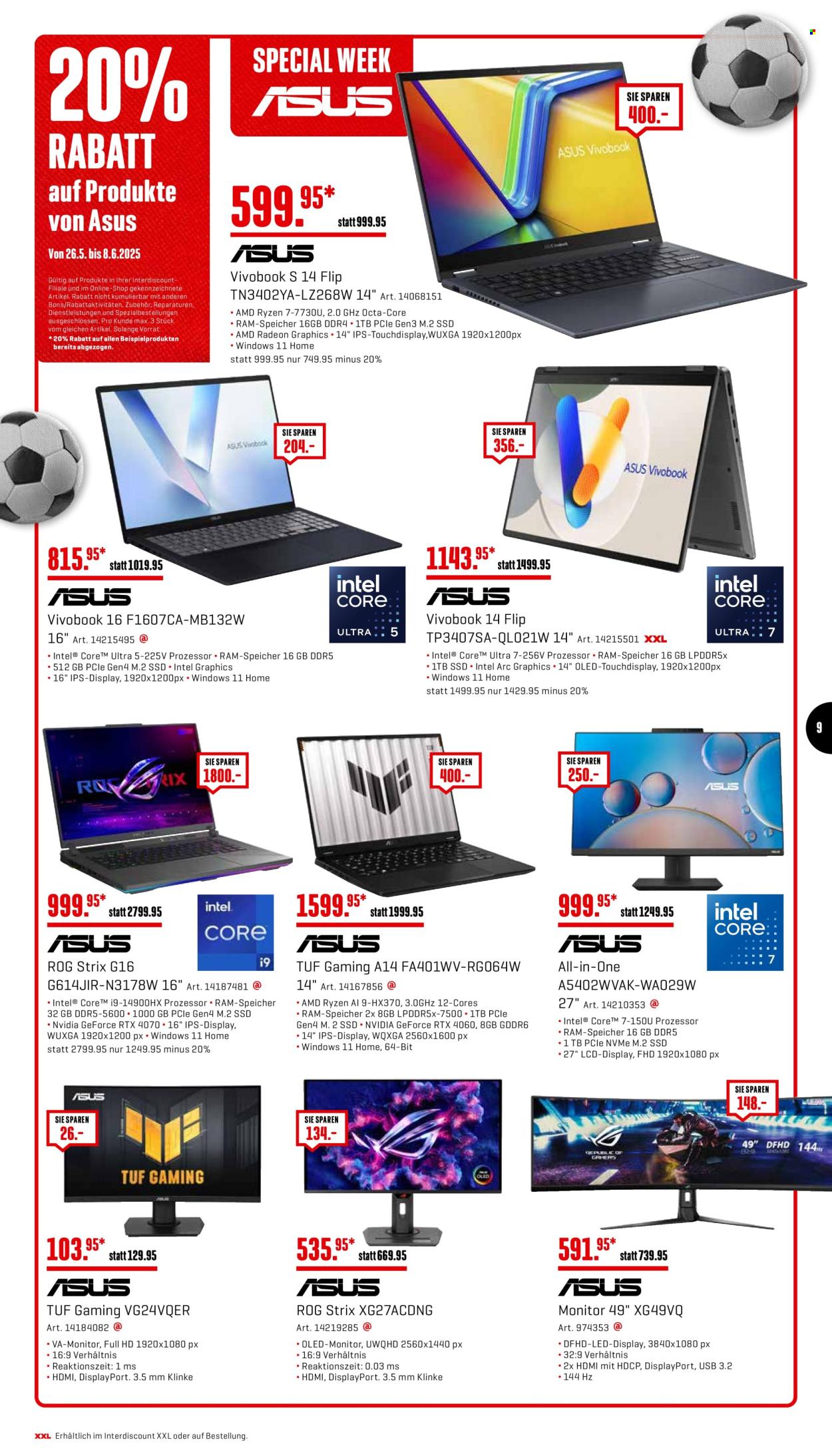 Catalogue Interdiscount - 26.5.2025 - 8.6.2025. Page 9. Page 9