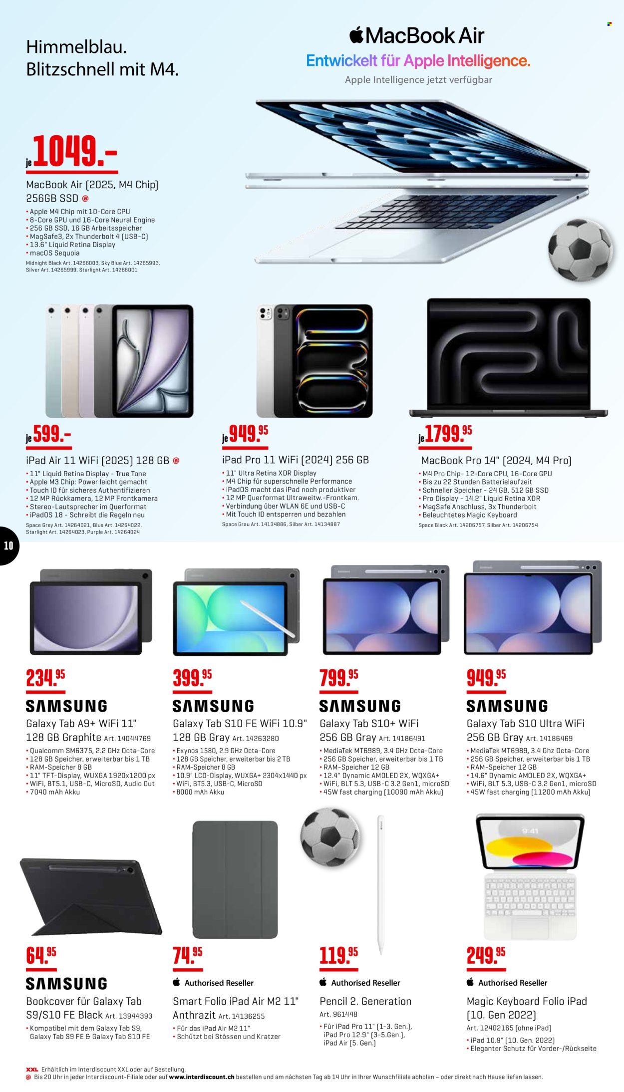 Catalogue Interdiscount - 26.5.2025 - 8.6.2025. Page 10. Page 10