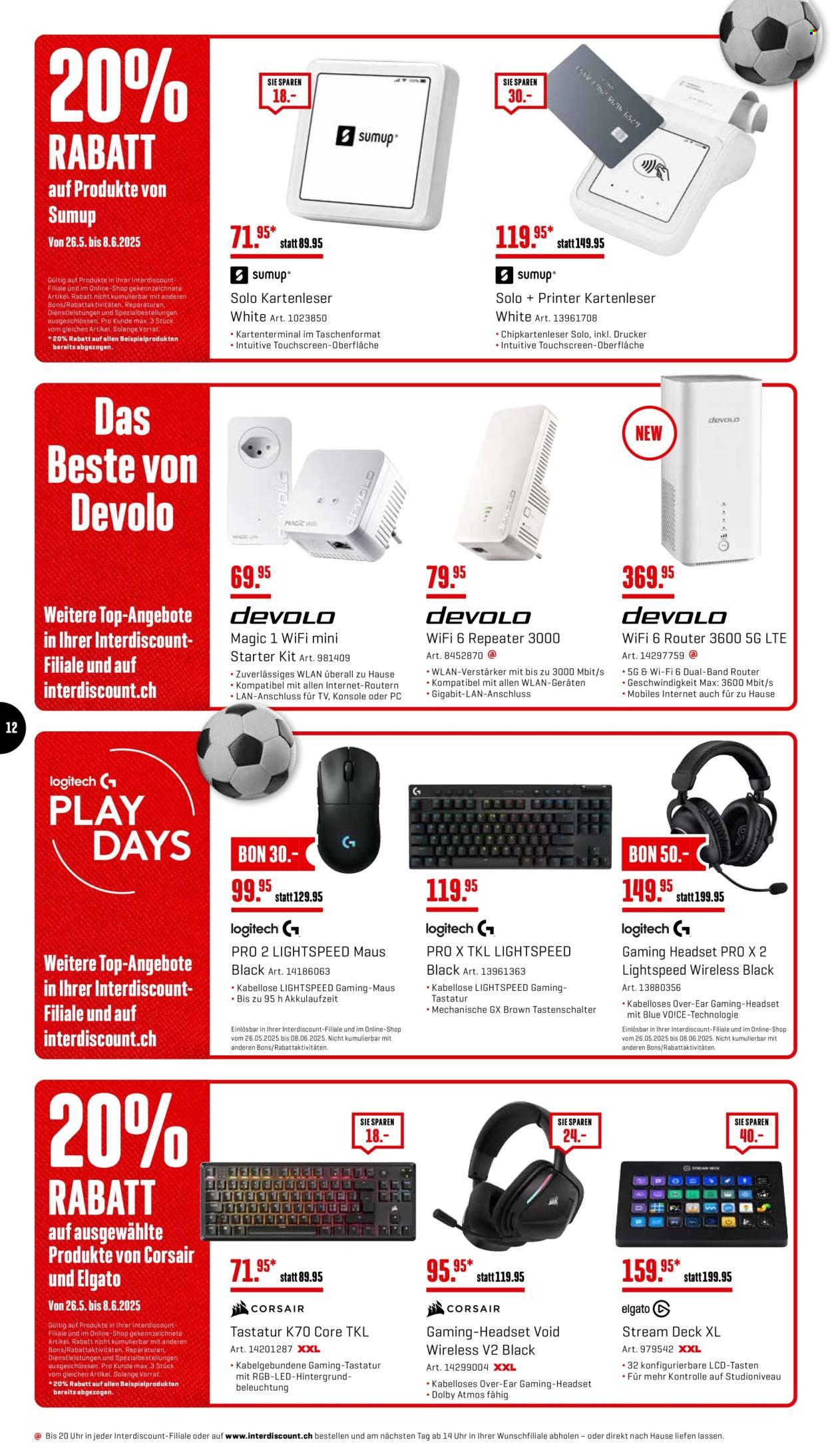 Catalogue Interdiscount - 26.5.2025 - 8.6.2025. Page 12. Page 12