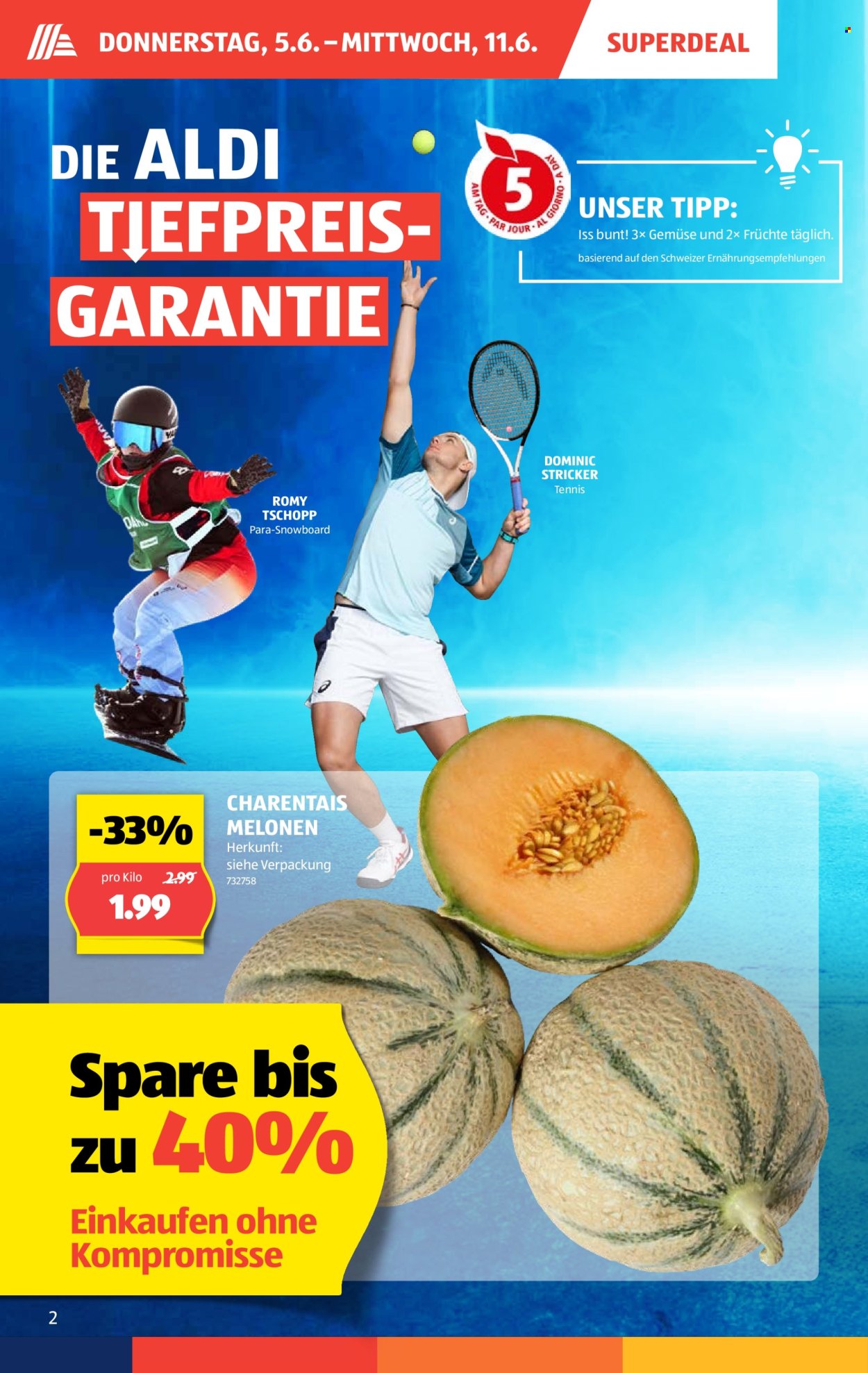 Catalogue Aldi - 5.6.2025 - 11.6.2025. Page 2.