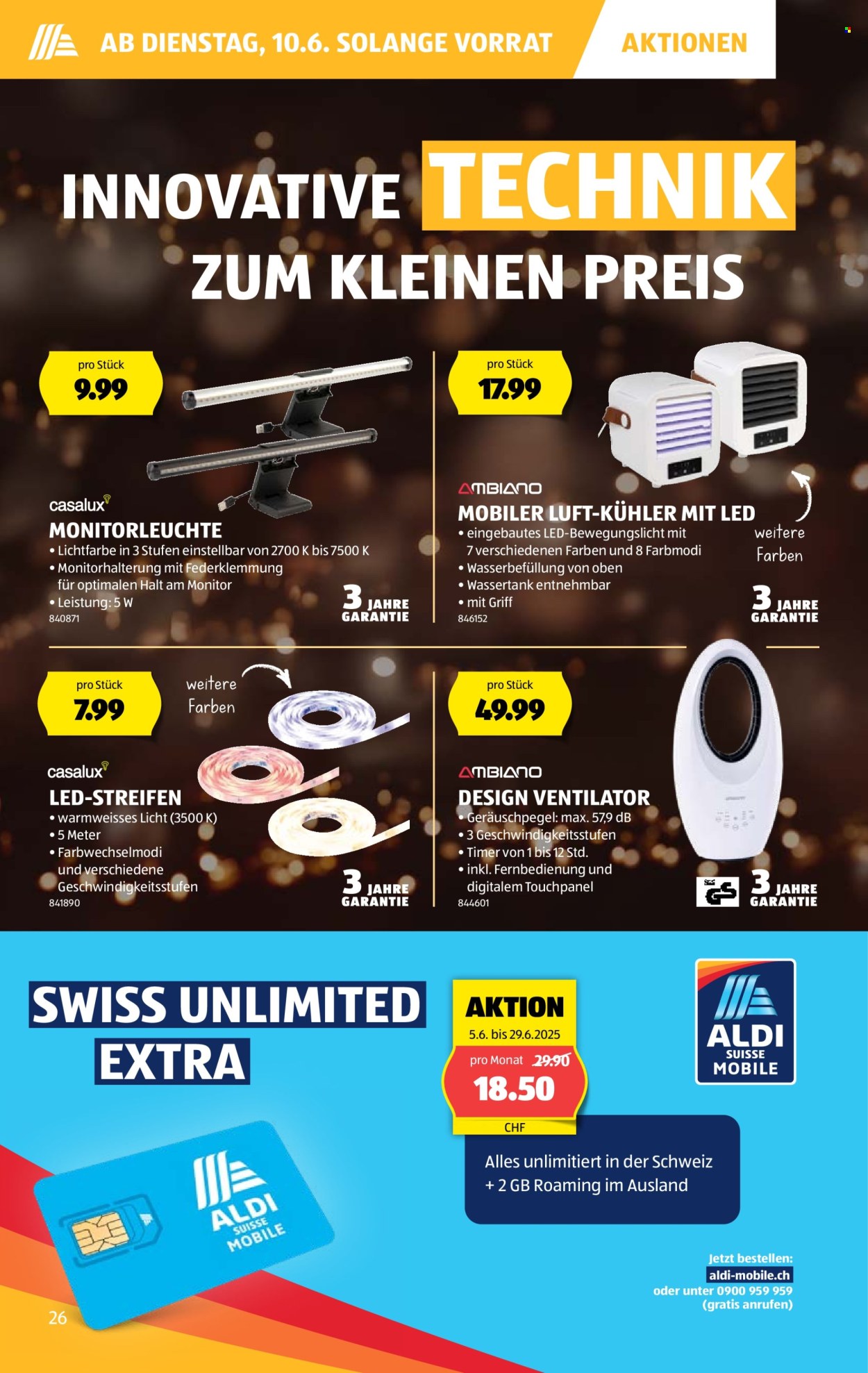 Catalogue Aldi - 5.6.2025 - 11.6.2025. Page 26.
