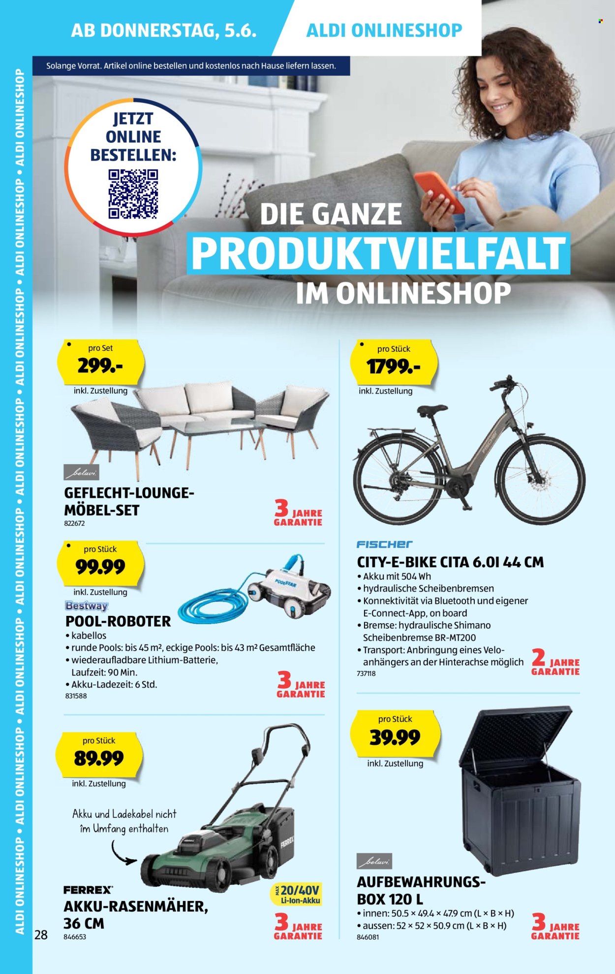 Catalogue Aldi - 5.6.2025 - 11.6.2025. Page 28.