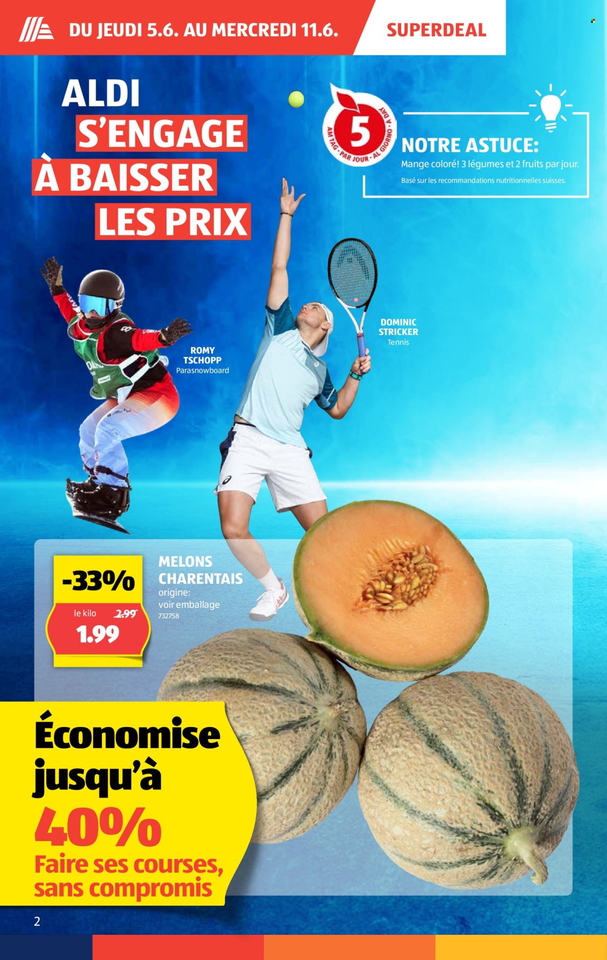 Catalogue Aldi - 5.6.2025 - 11.6.2025. Page 2.