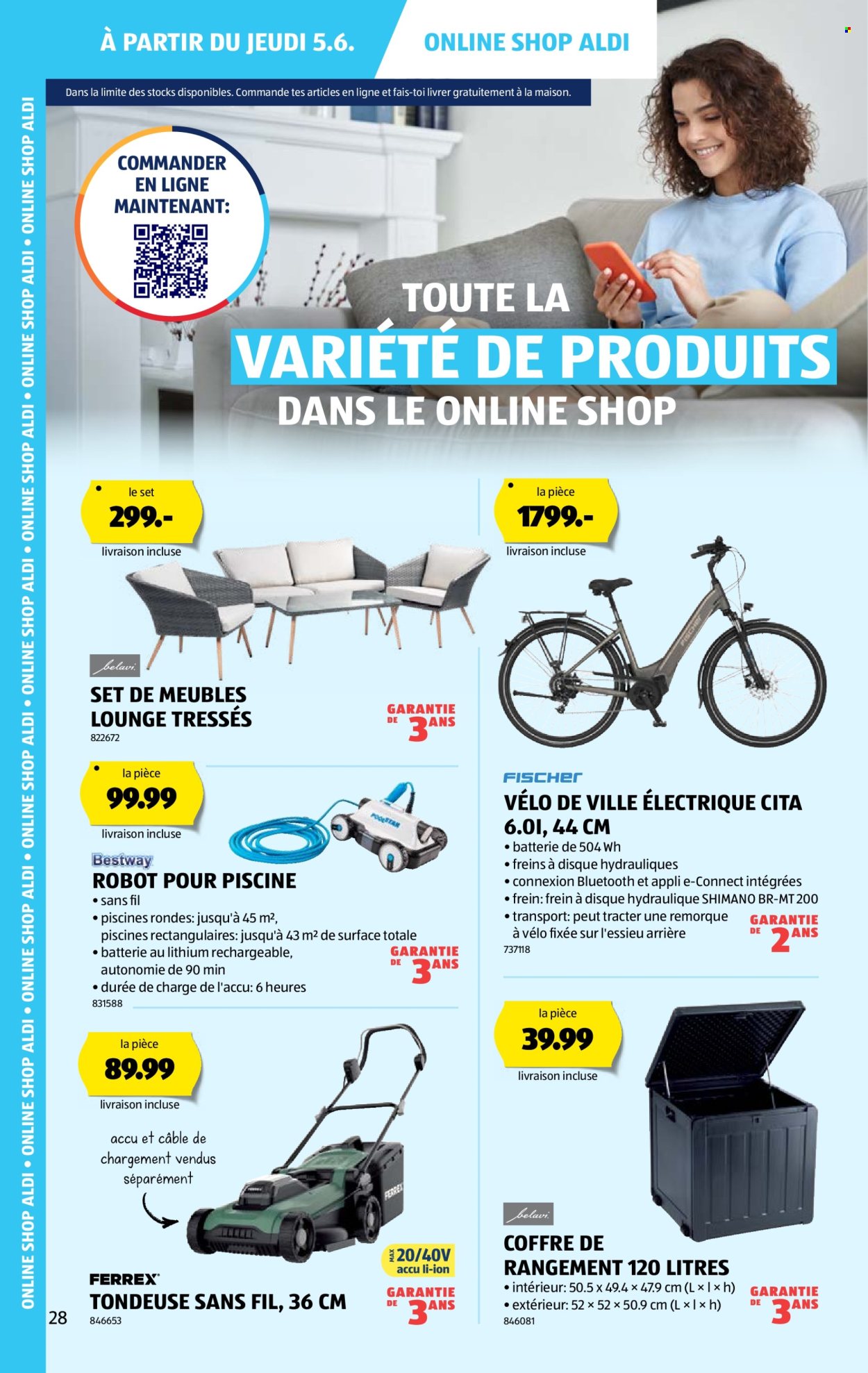 Catalogue Aldi - 5.6.2025 - 11.6.2025. Page 28.