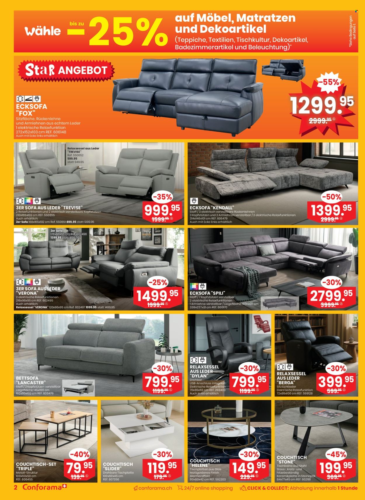 Catalogue Conforama - 28.5.2025 - 10.6.2025. Page 2. Page 2