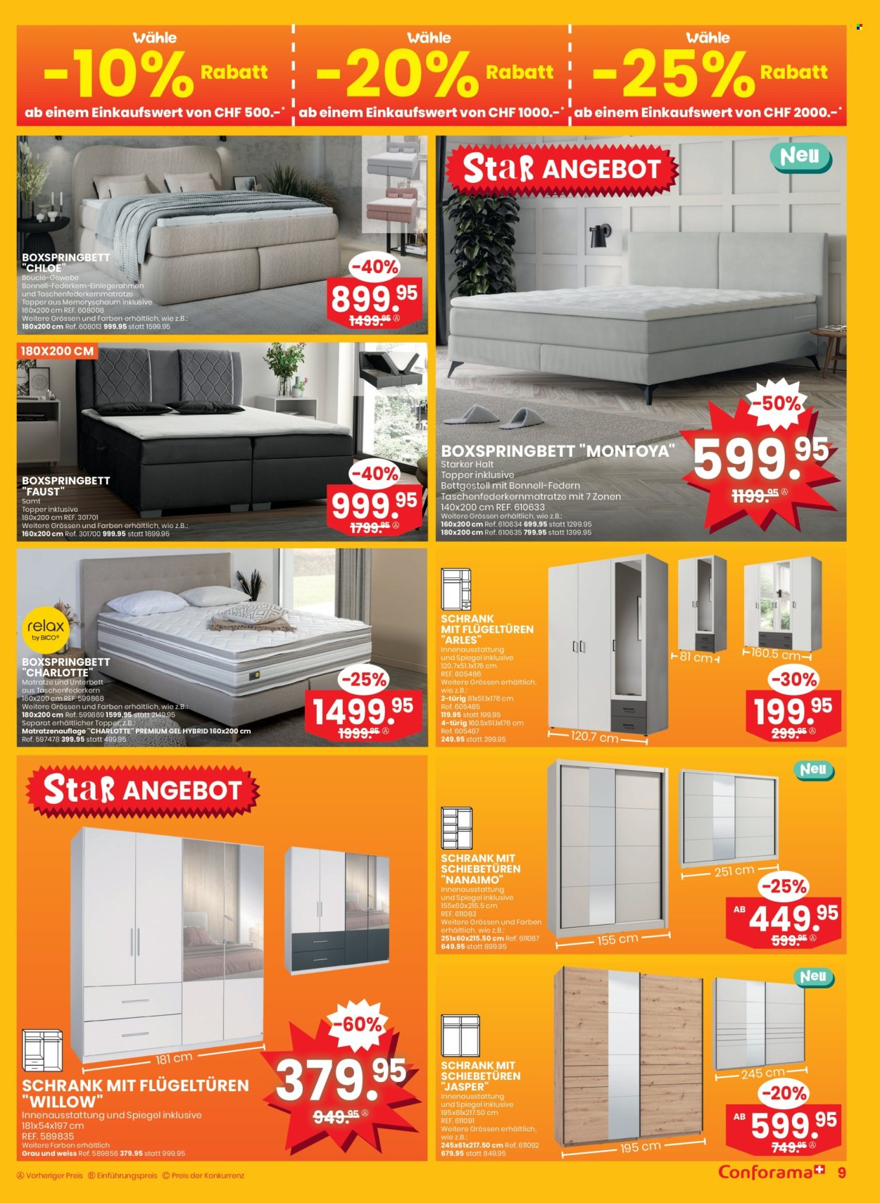 Catalogue Conforama - 28.5.2025 - 10.6.2025. Page 9. Page 9