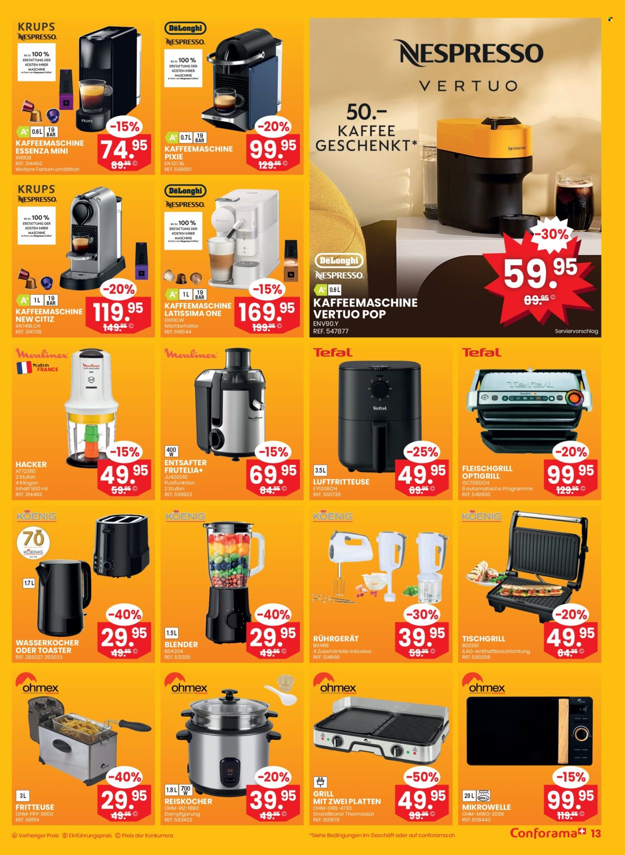 Catalogue Conforama - 28.5.2025 - 10.6.2025. Page 13. Page 13