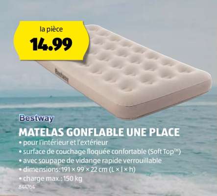 Bestway MATELAS GONFLABLE UNE PLACE