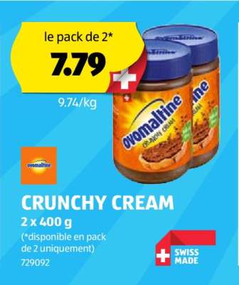 CRUNCHY CREAM