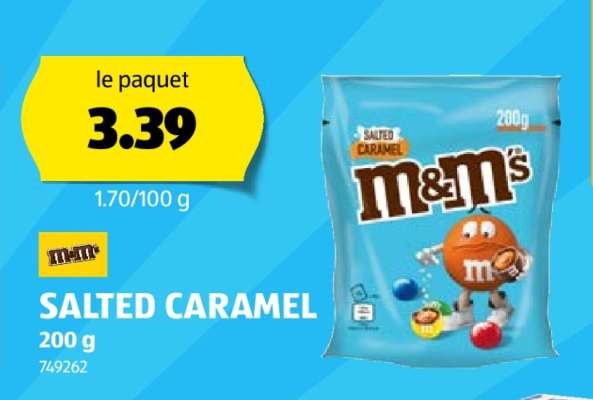 M&M's SALTED CARAMEL