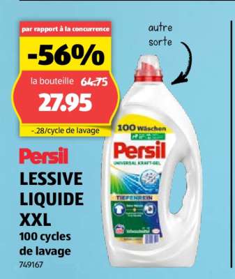 Persil LESSIVE LIQUIDE XXL