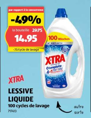 XTRA LESSIVE LIQUIDE