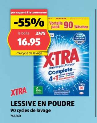 LESSIVE EN POUDRE