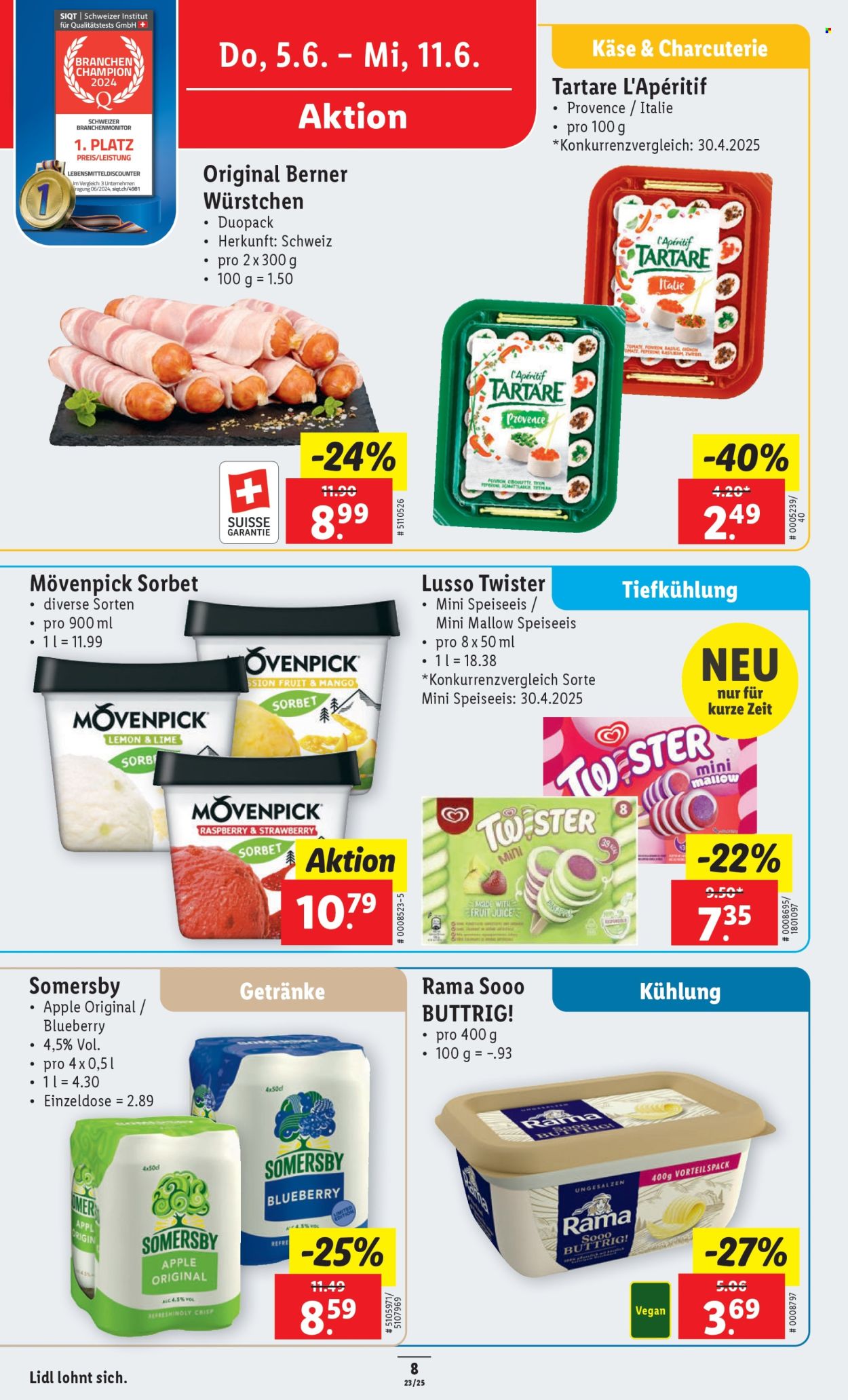 Catalogue Lidl - 5.6.2025 - 11.6.2025. Page 8. Page 8