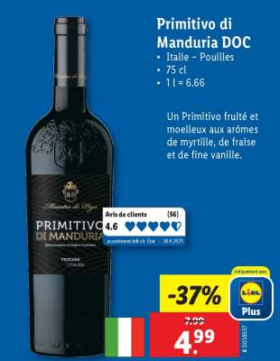 Primitivo di Manduria DOC
