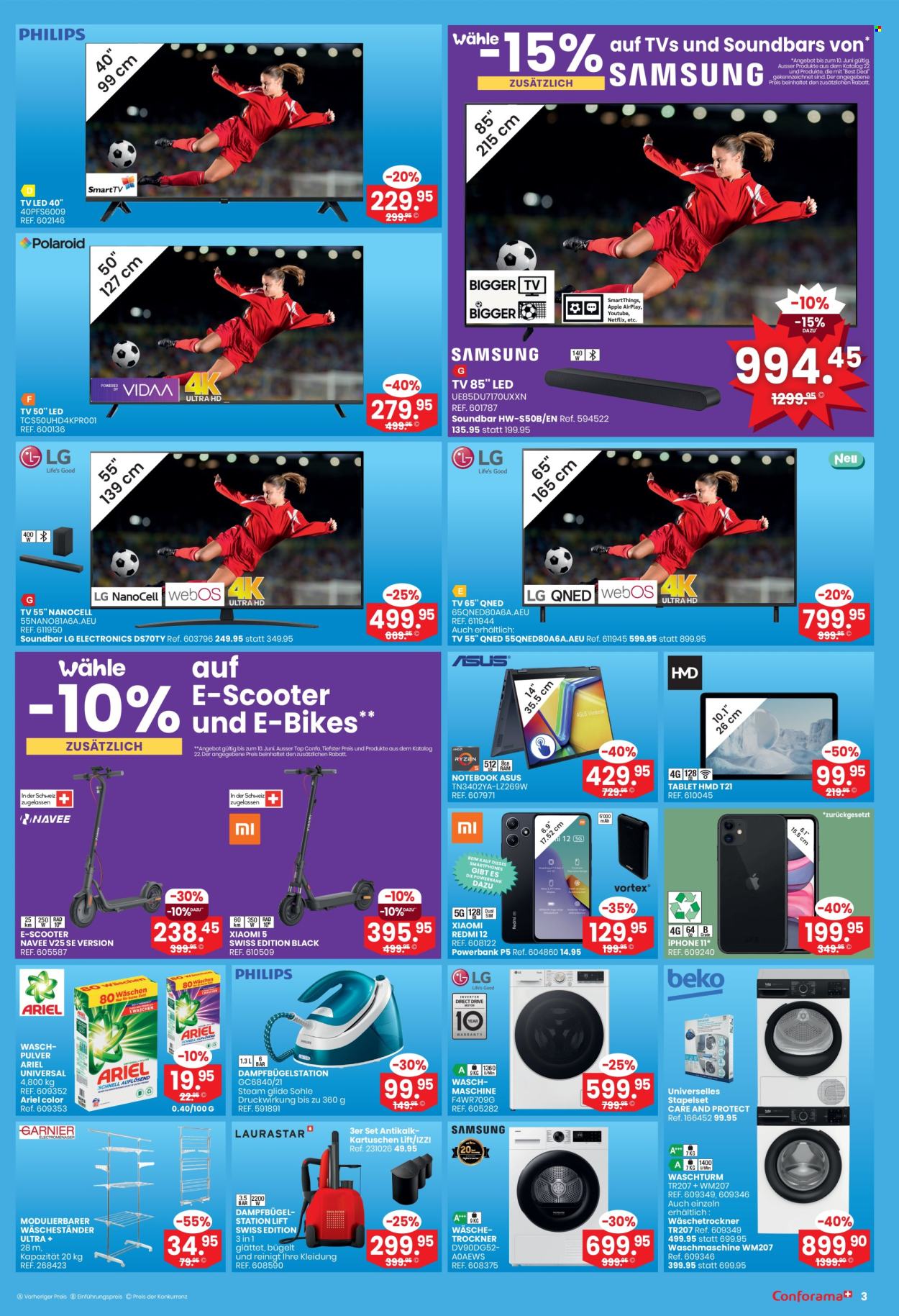 Catalogue Conforama - 4.6.2025 - 17.6.2025. Page 3. Page 3