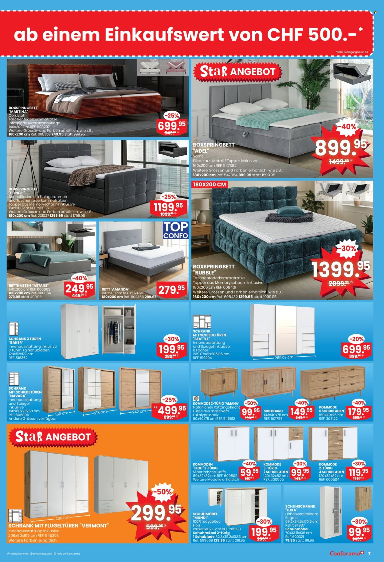 Catalogue Conforama - 4.6.2025 - 17.6.2025. Page 7. Page 7