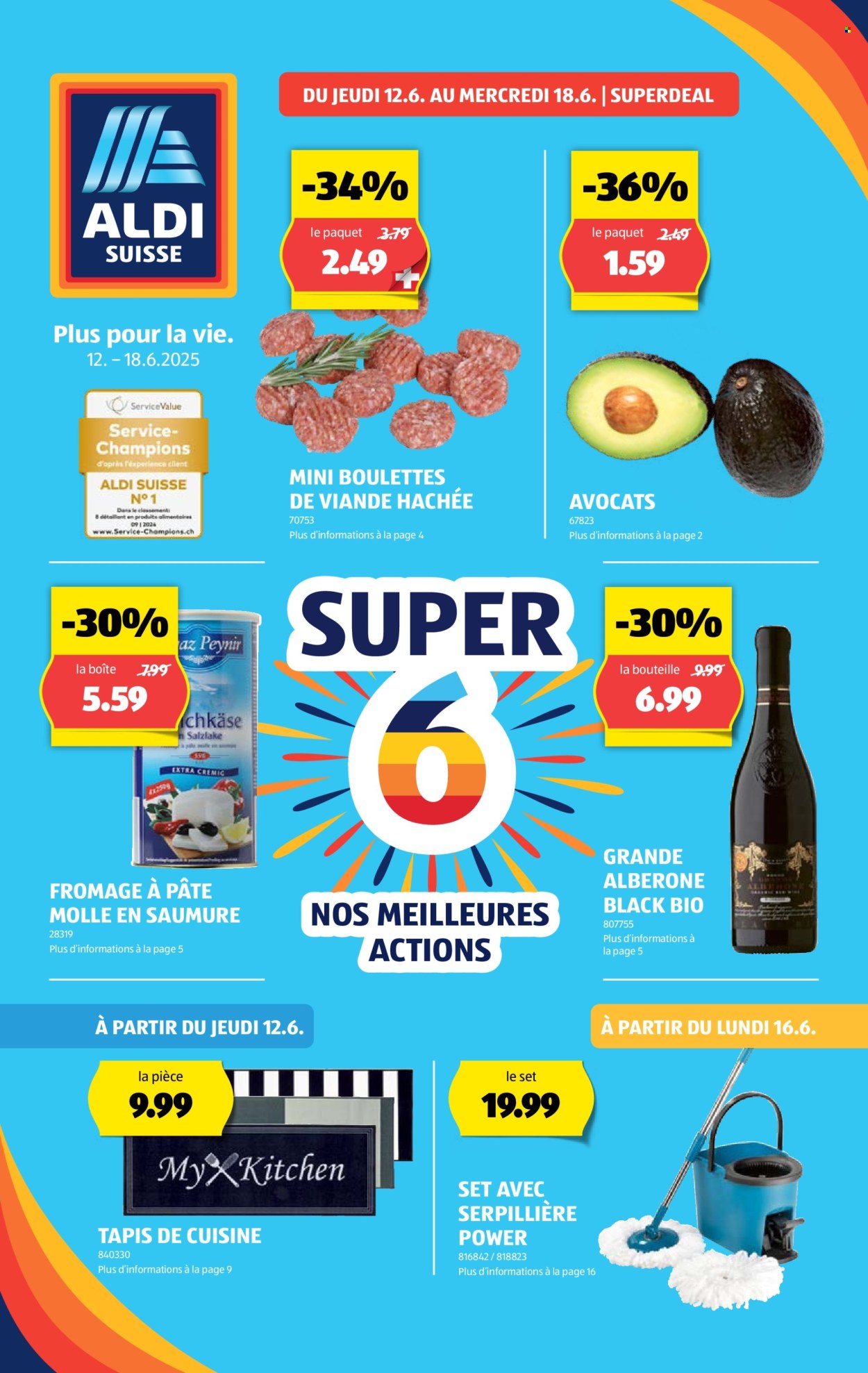 Catalogue Aldi - 12.6.2025 - 18.6.2025. Page 1. Page 1