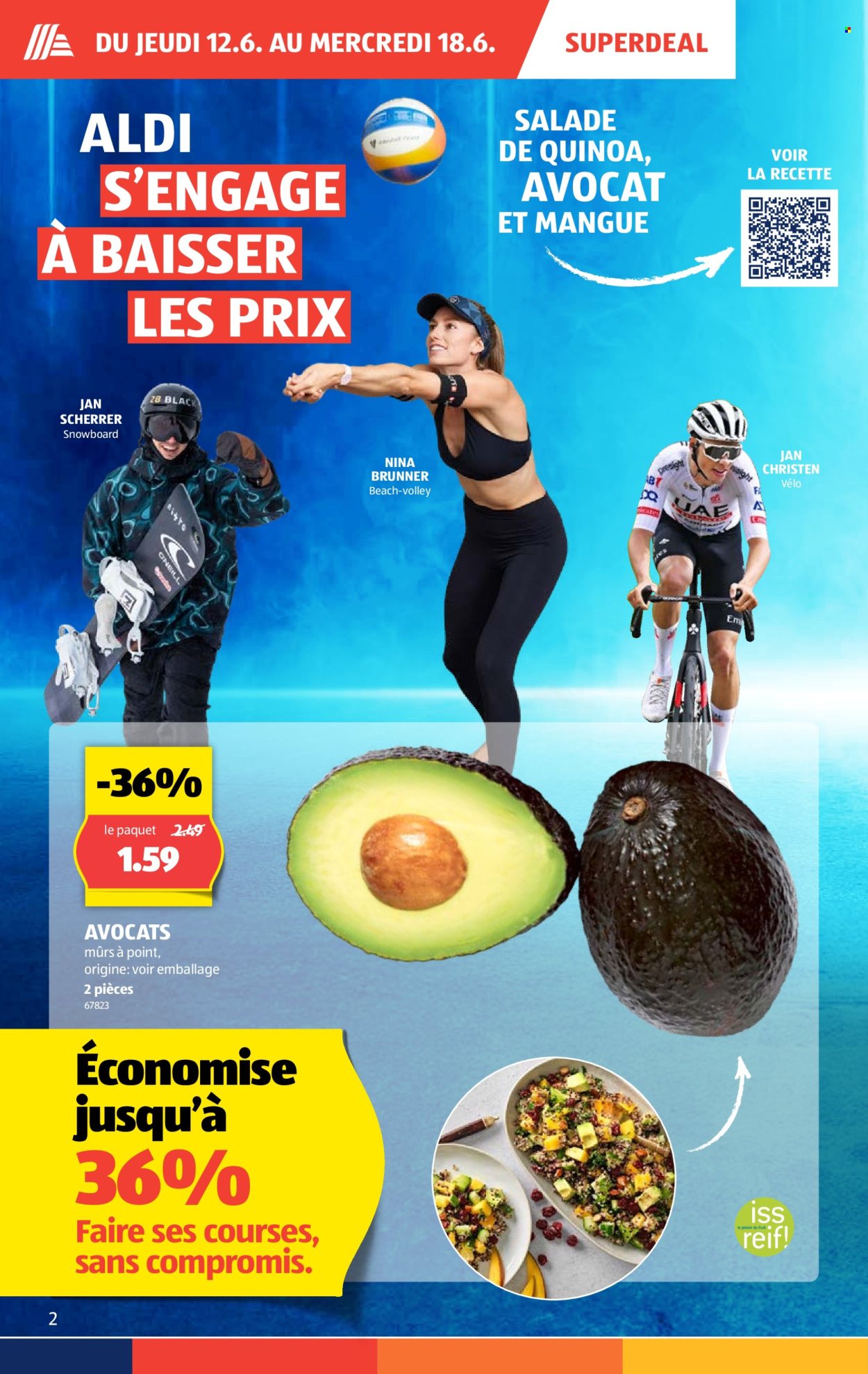 Catalogue Aldi - 12.6.2025 - 18.6.2025. Page 2. Page 2