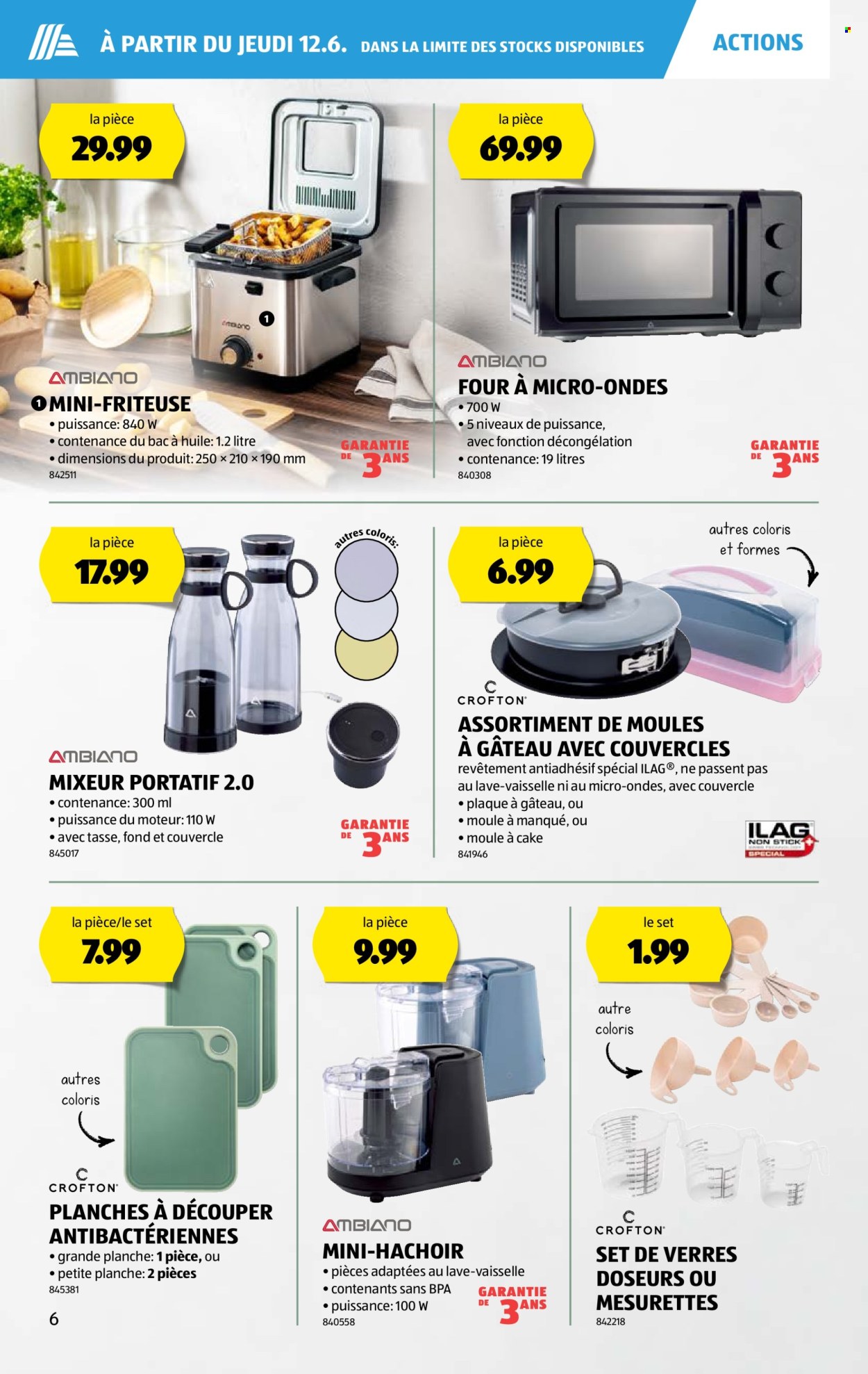 Catalogue Aldi - 12.6.2025 - 18.6.2025. Page 6. Page 6