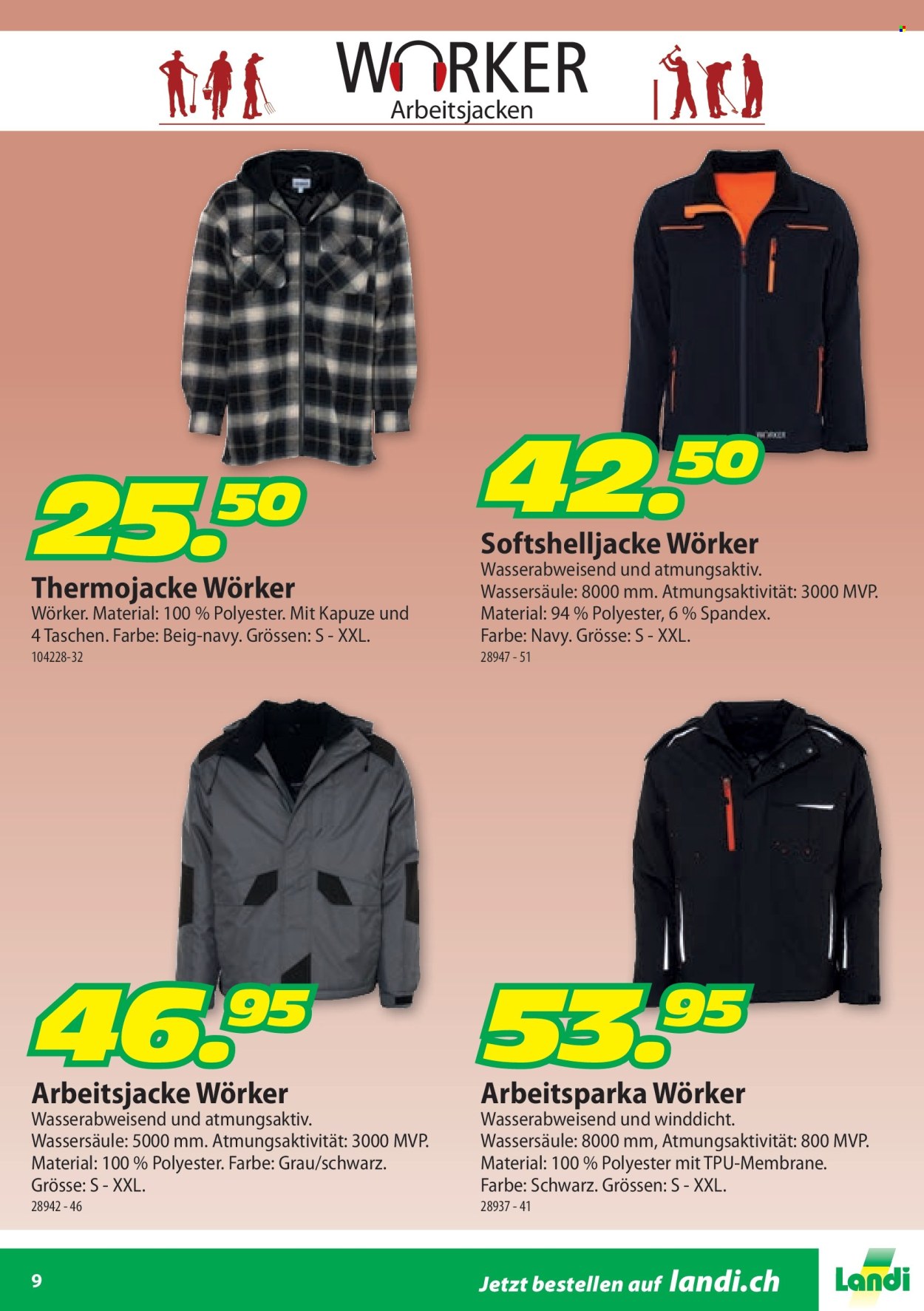 Catalogue Landi. Page 9. Page 9