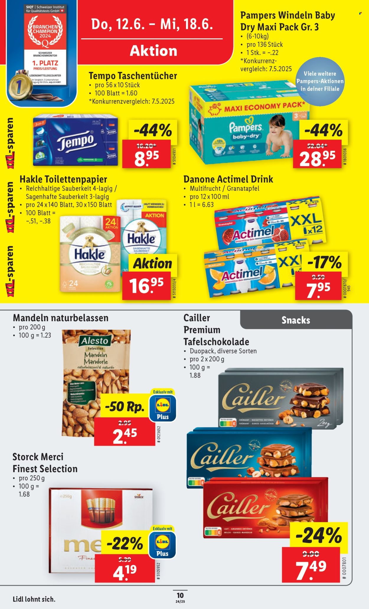 Catalogue Lidl - 12.6.2025 - 18.6.2025. Page 10. Page 10