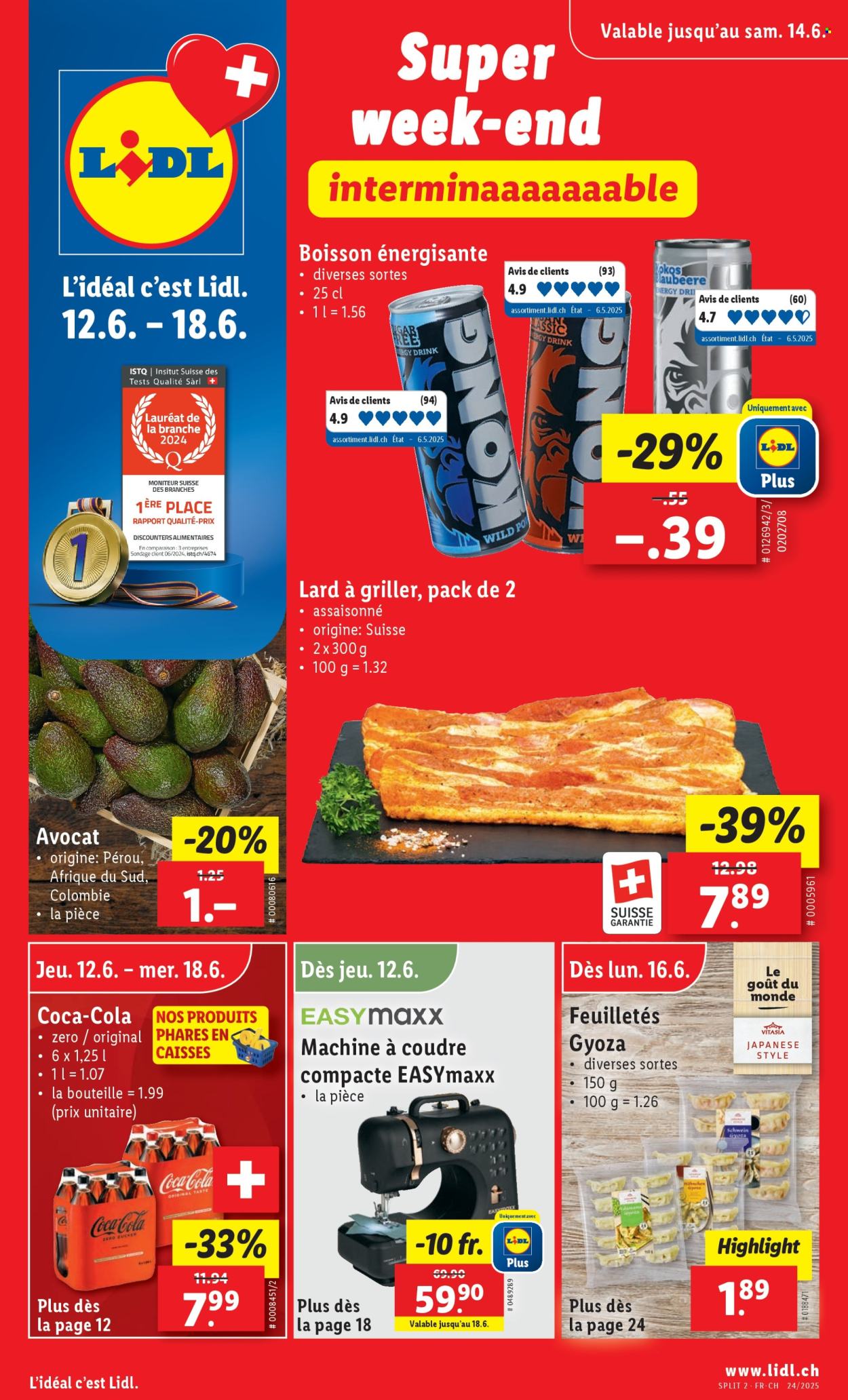 Catalogue Lidl - 12.6.2025 - 18.6.2025. Page 1. Page 1