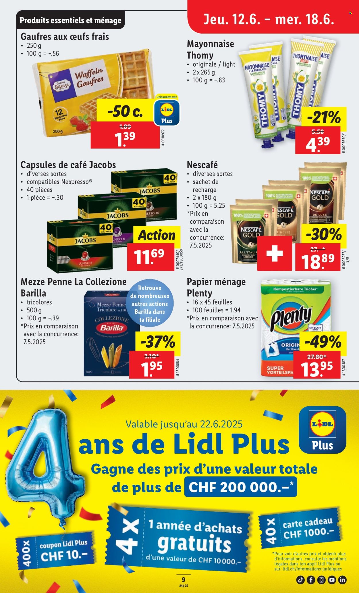 Catalogue Lidl - 12.6.2025 - 18.6.2025. Page 9. Page 9