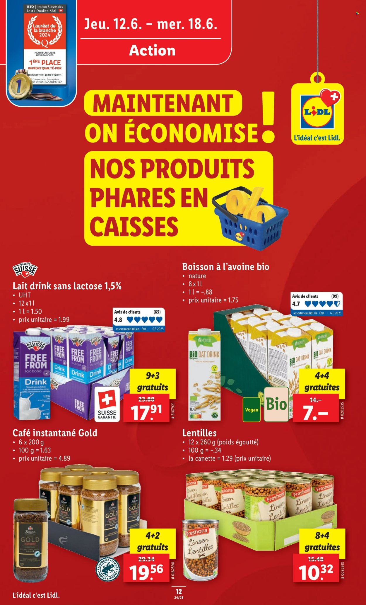 Catalogue Lidl - 12.6.2025 - 18.6.2025. Page 12. Page 12