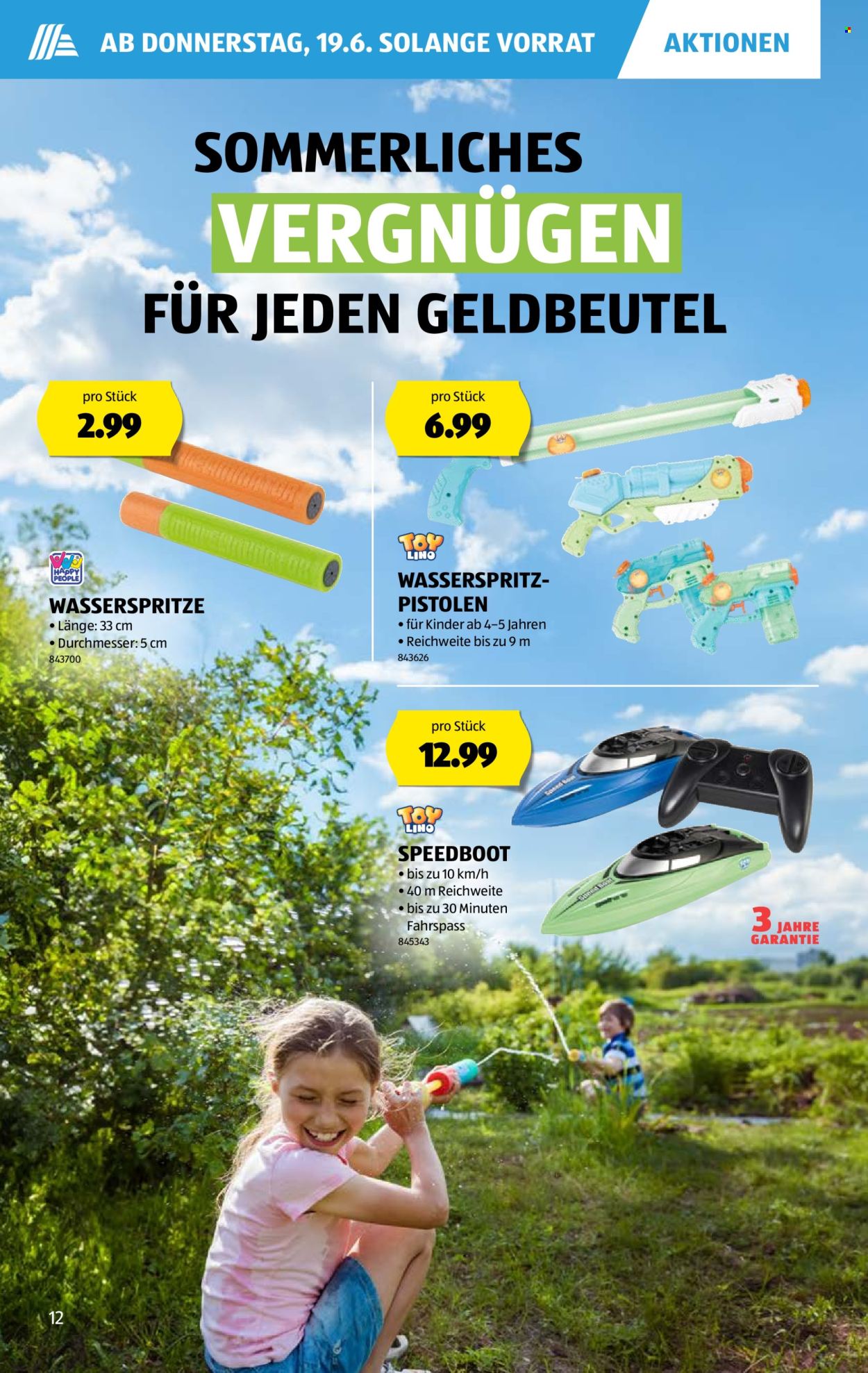 Catalogue Aldi - 19.6.2025 - 25.6.2025. Page 12. Page 12