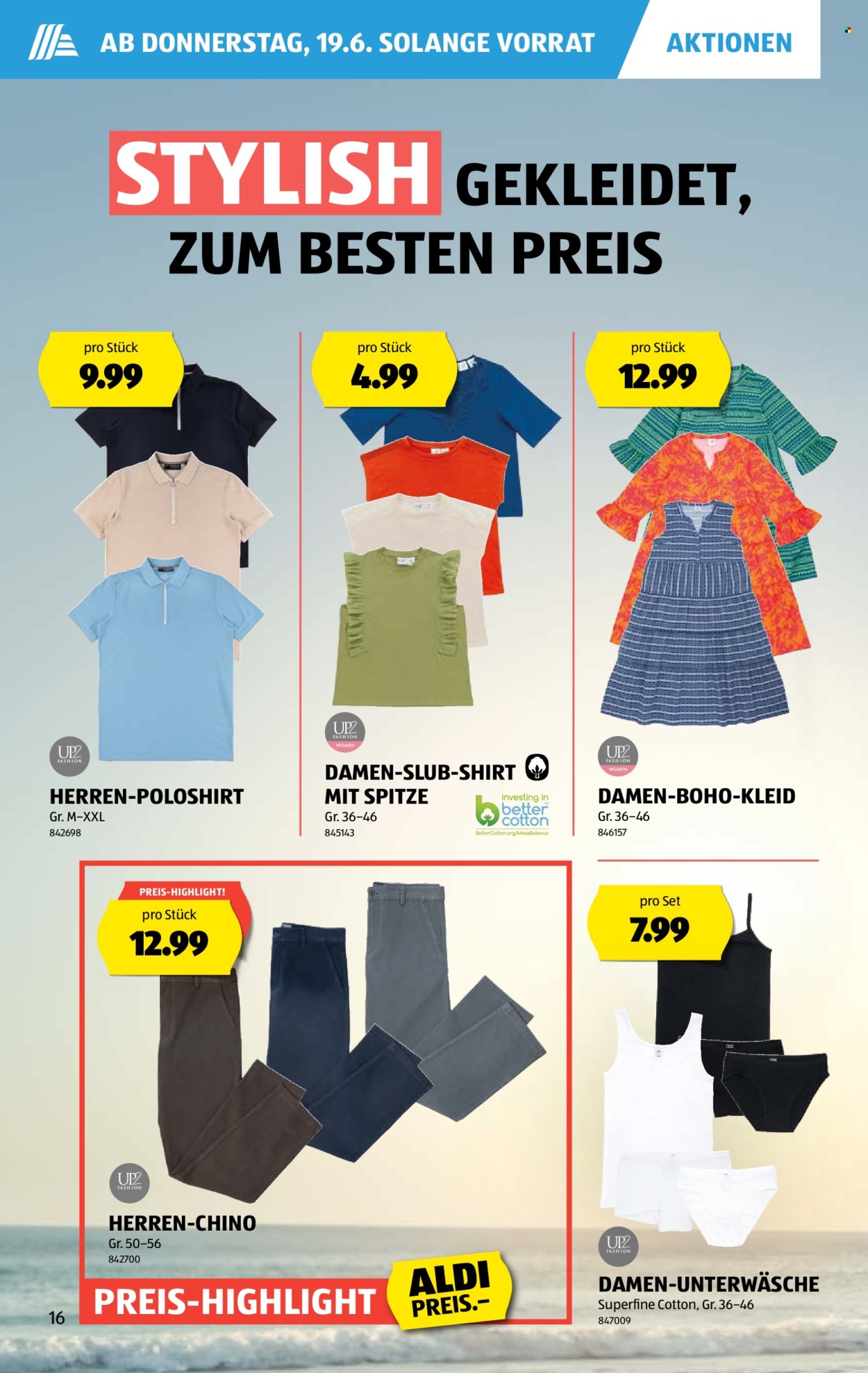 Catalogue Aldi - 19.6.2025 - 25.6.2025. Page 16. Page 16