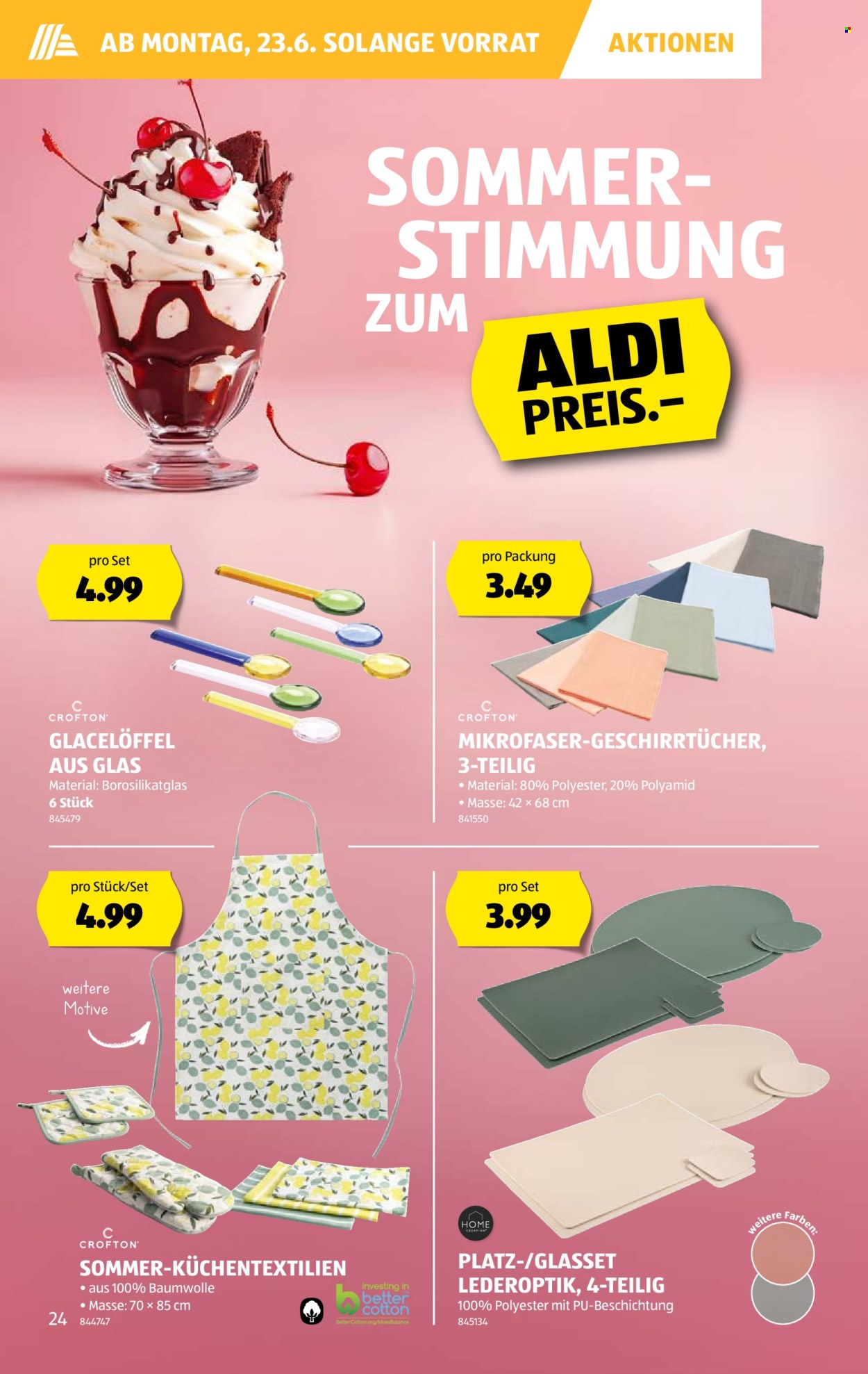 Catalogue Aldi - 19.6.2025 - 25.6.2025. Page 24. Page 24