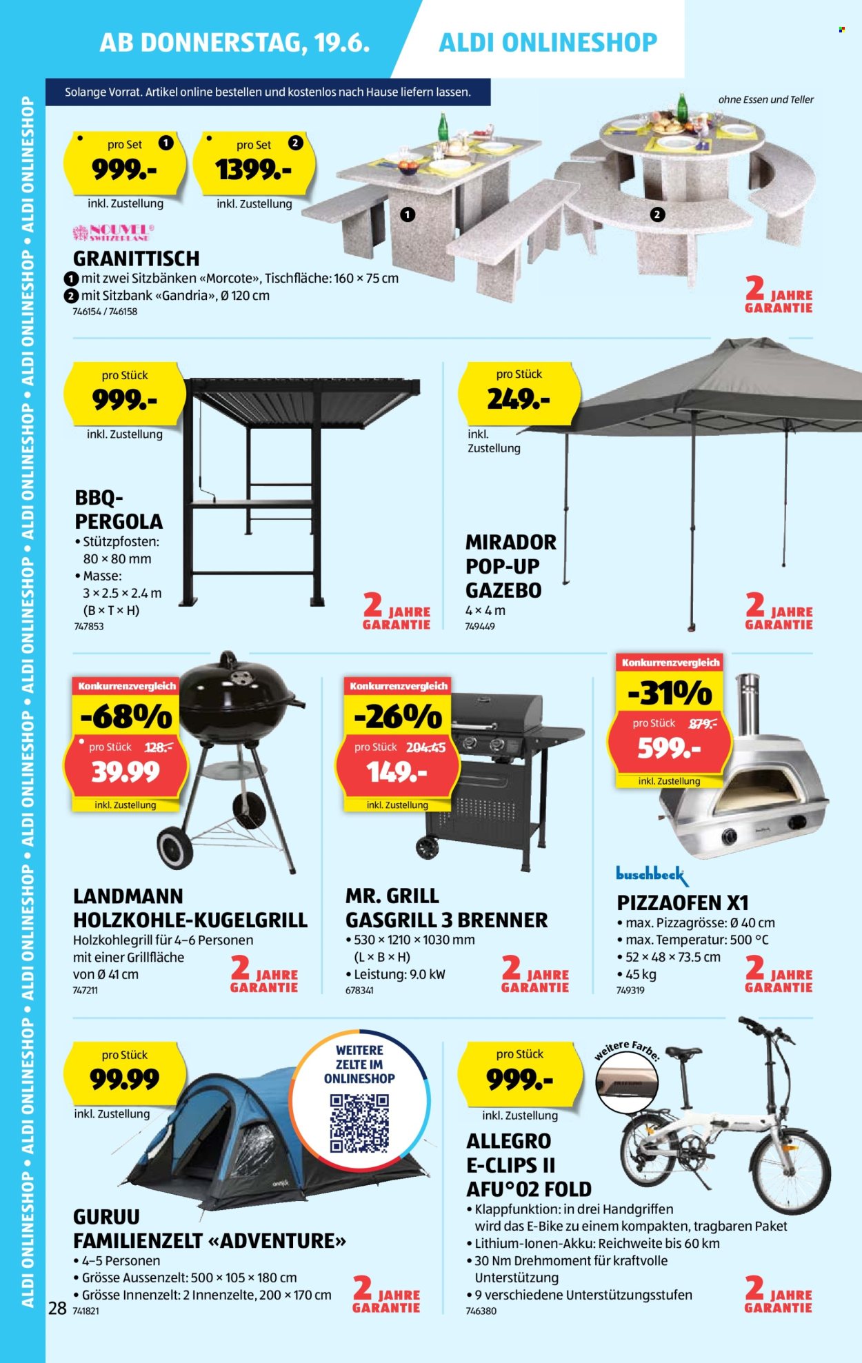 Catalogue Aldi - 19.6.2025 - 25.6.2025. Page 28. Page 28