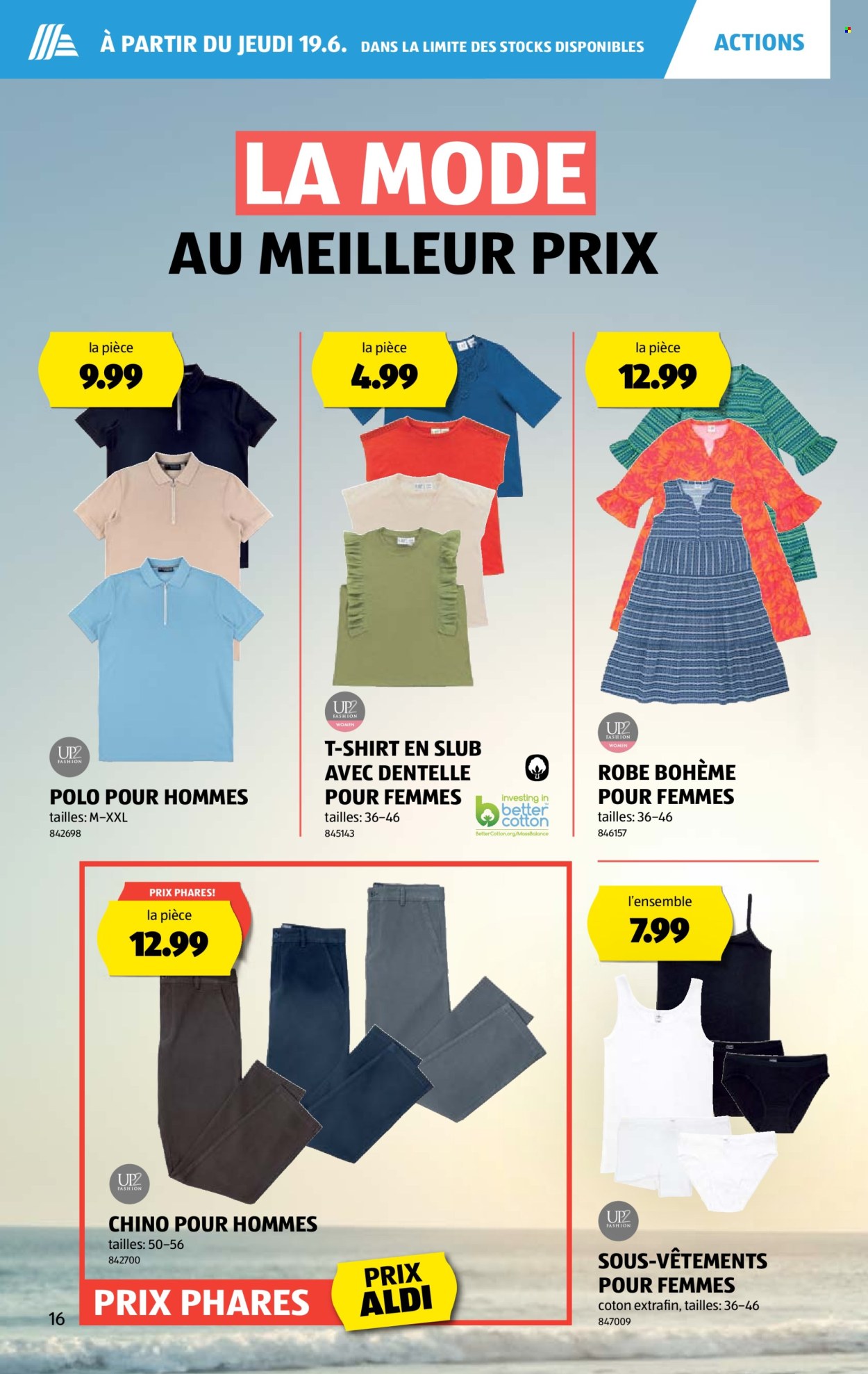 Catalogue Aldi - 19.6.2025 - 25.6.2025. Page 16. Page 16