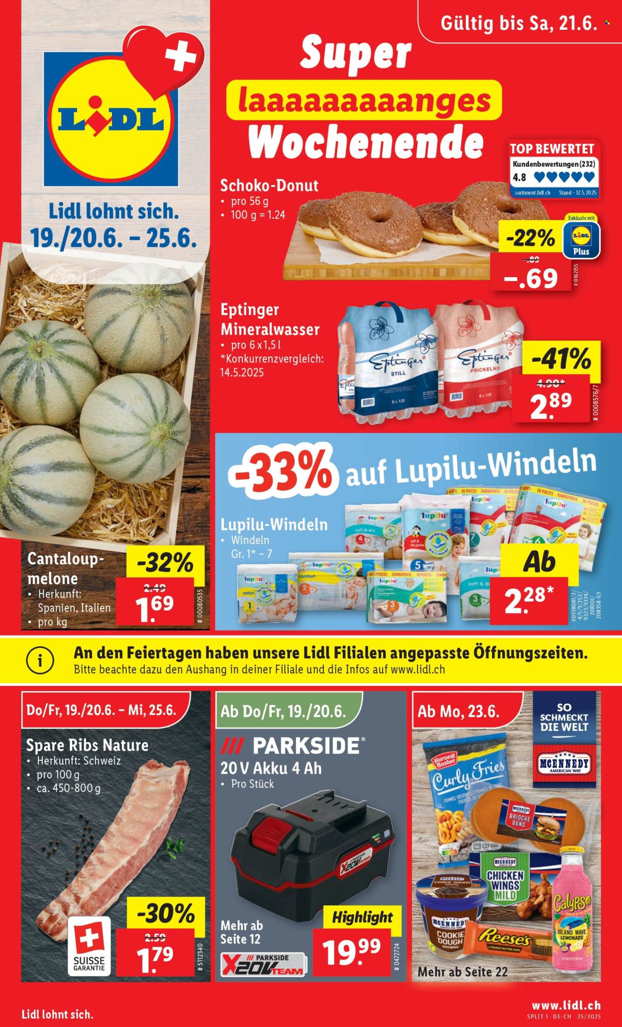 Catalogue Lidl - 19.6.2025 - 25.6.2025. Page 1. Page 1