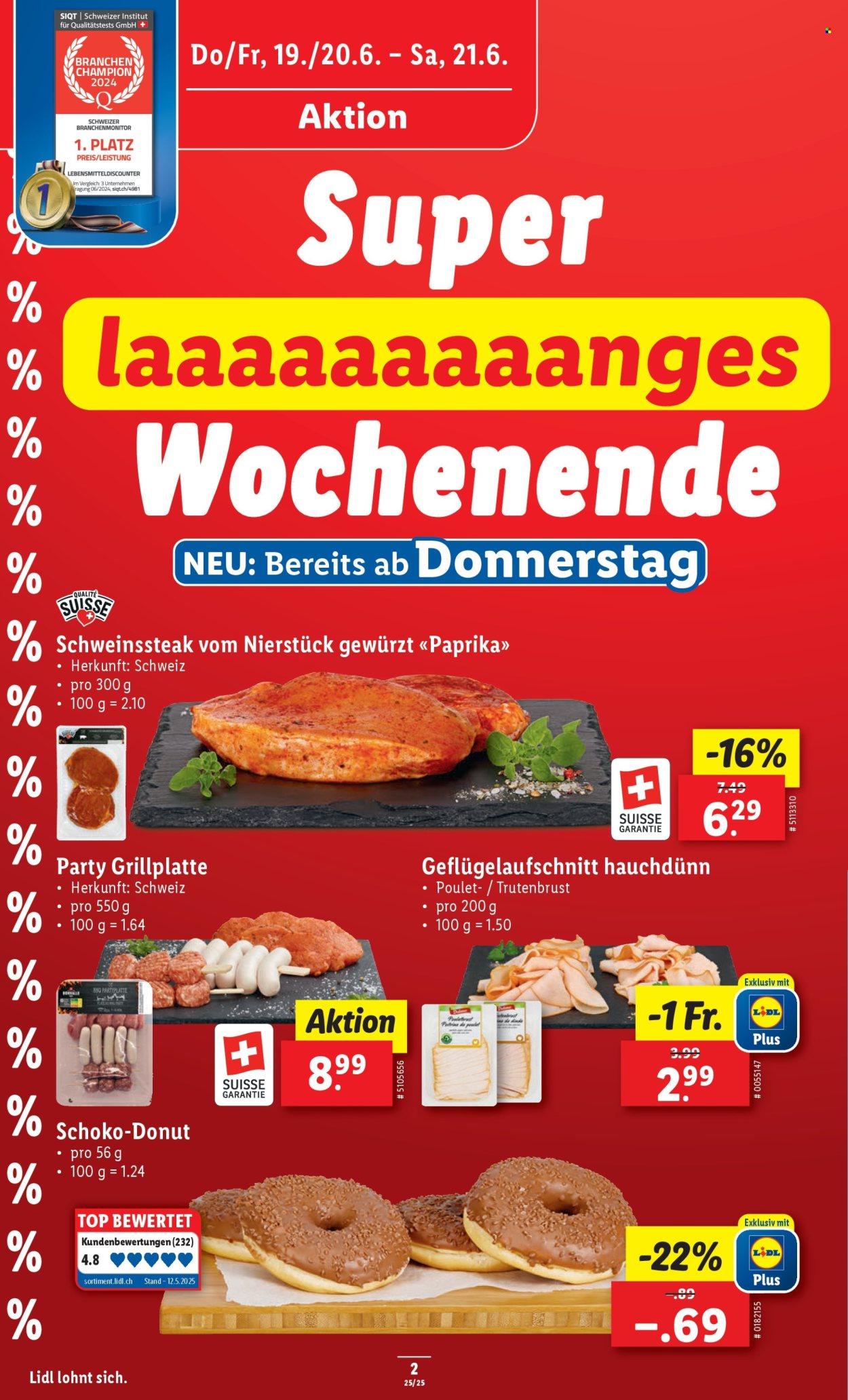 Catalogue Lidl - 19.6.2025 - 25.6.2025. Page 2. Page 2