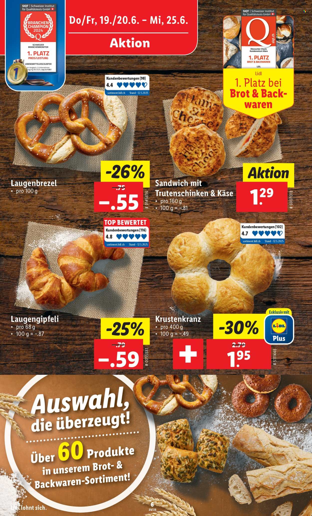 Catalogue Lidl - 19.6.2025 - 25.6.2025. Page 6. Page 6