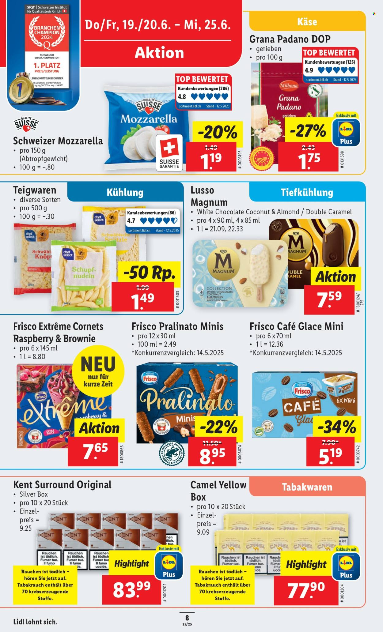 Catalogue Lidl - 19.6.2025 - 25.6.2025. Page 8. Page 8