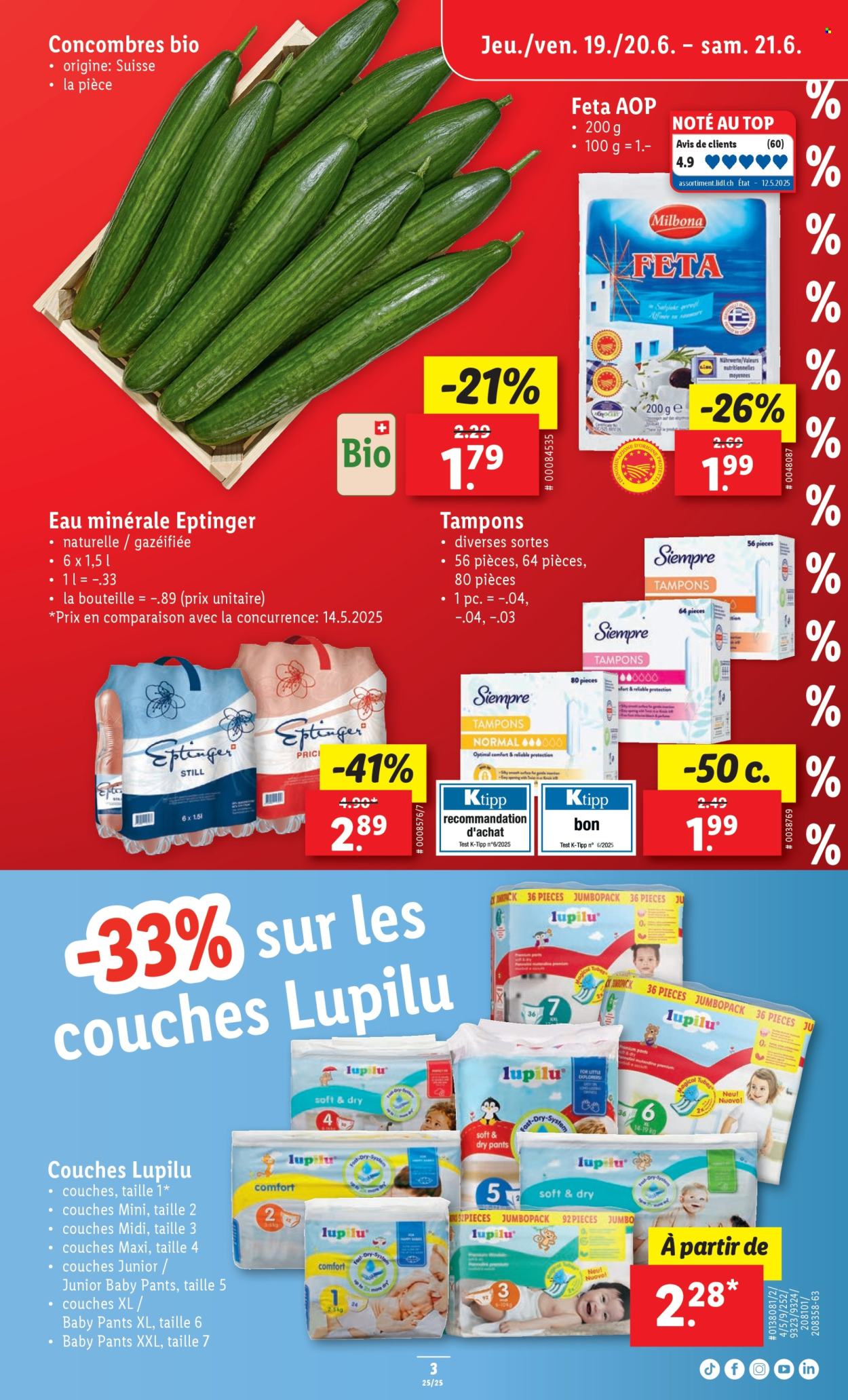 Catalogue Lidl - 19.6.2025 - 25.6.2025. Page 3. Page 3