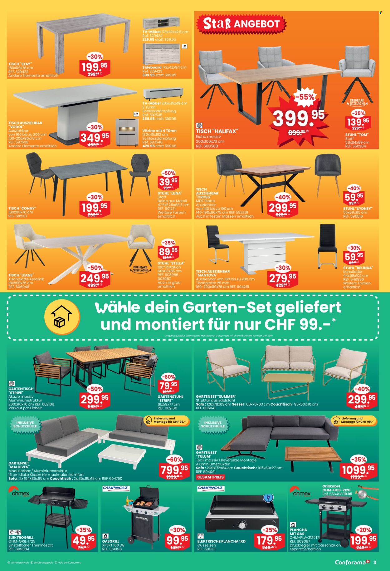Catalogue Conforama - 18.6.2025 - 1.7.2025. Page 3. Page 3