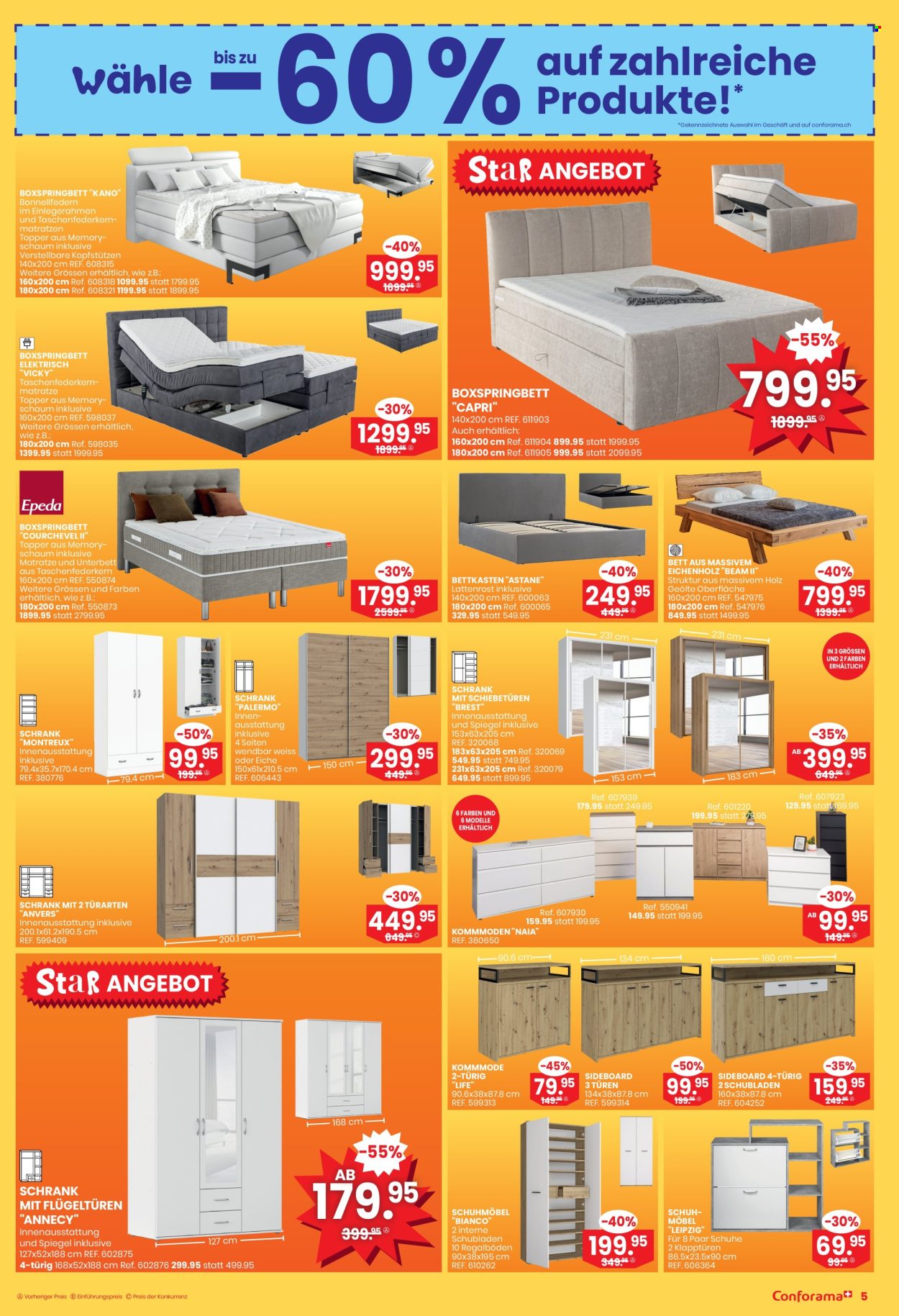Catalogue Conforama - 18.6.2025 - 1.7.2025. Page 5. Page 5