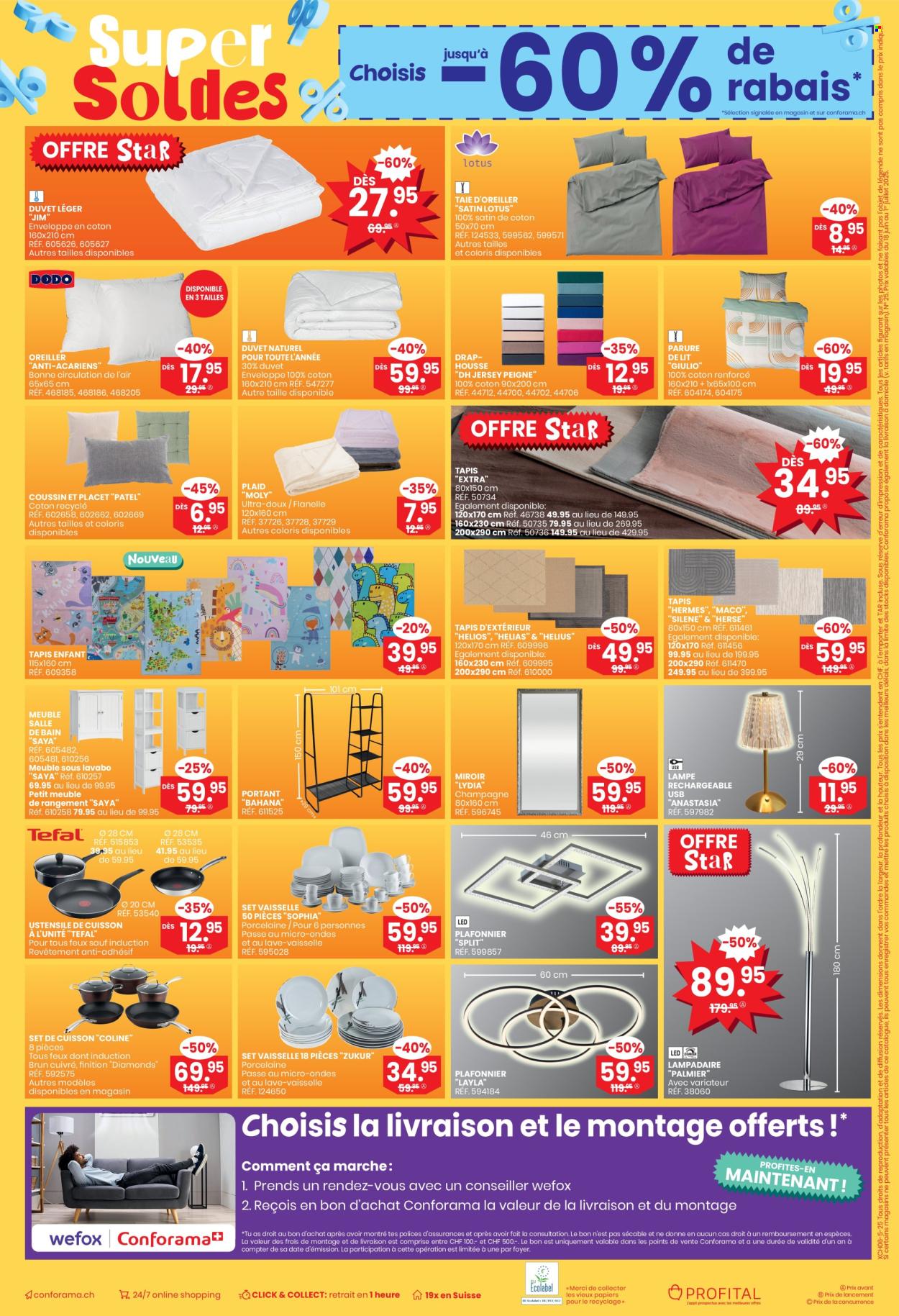 Catalogue Conforama - 18.6.2025 - 1.7.2025. Page 8. Page 8