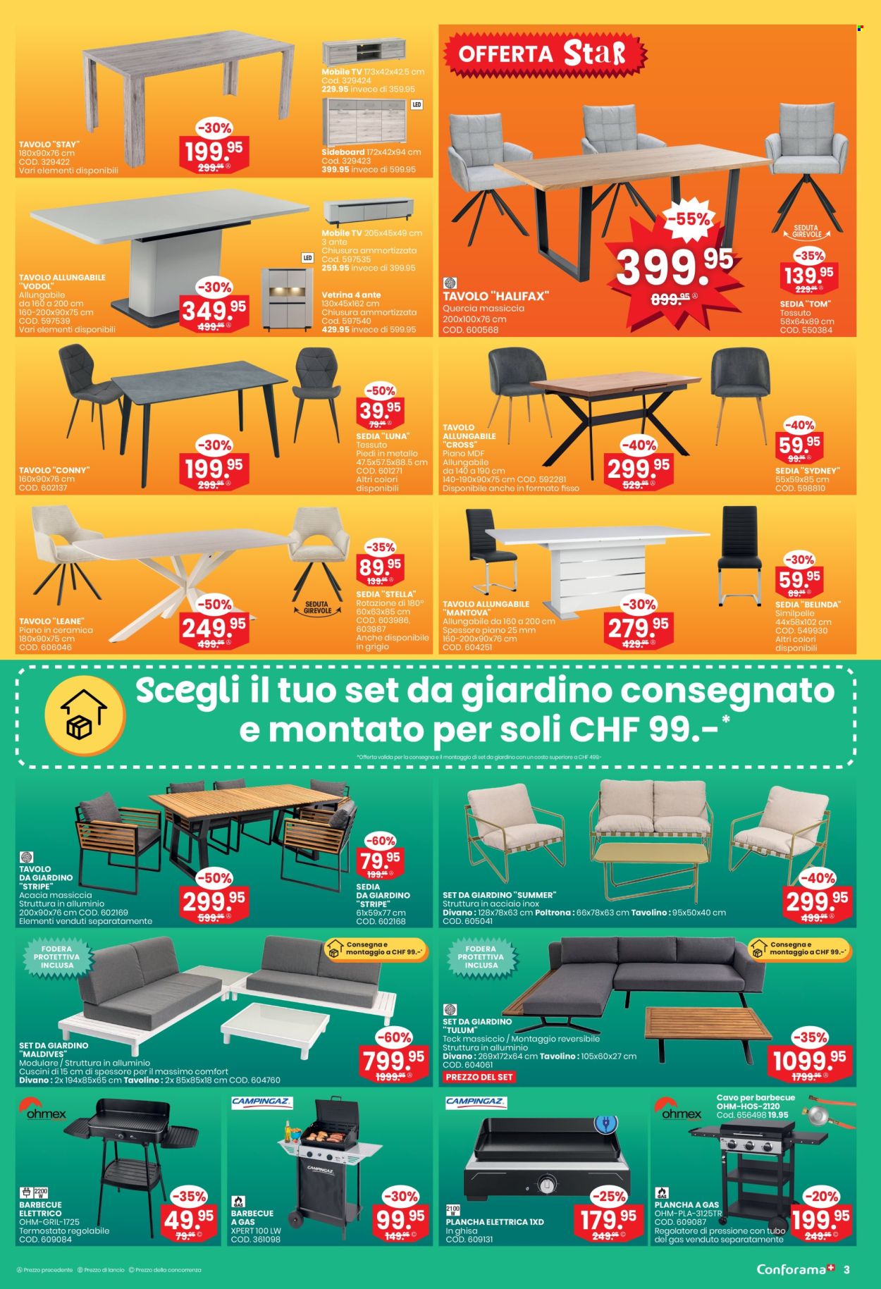 Catalogue Conforama - 18.6.2025 - 1.7.2025. Page 3. Page 3