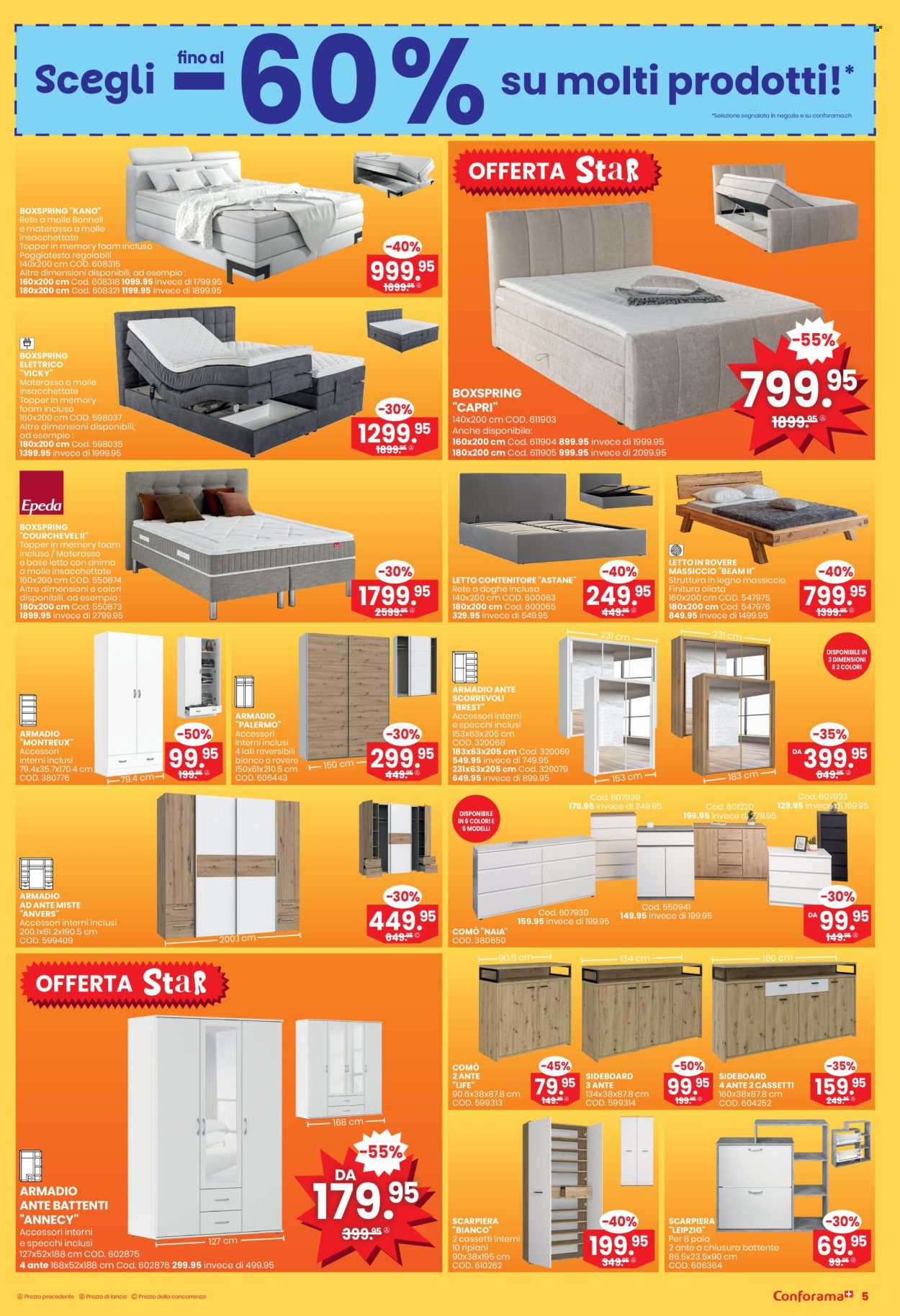 Catalogue Conforama - 18.6.2025 - 1.7.2025. Page 5. Page 5