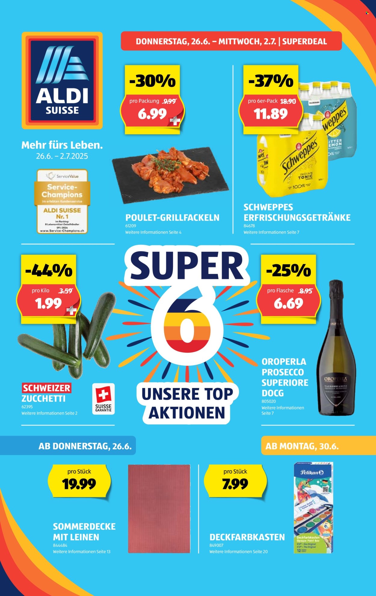 Catalogue Aldi - 26.6.2025 - 2.7.2025. Page 1. Page 1