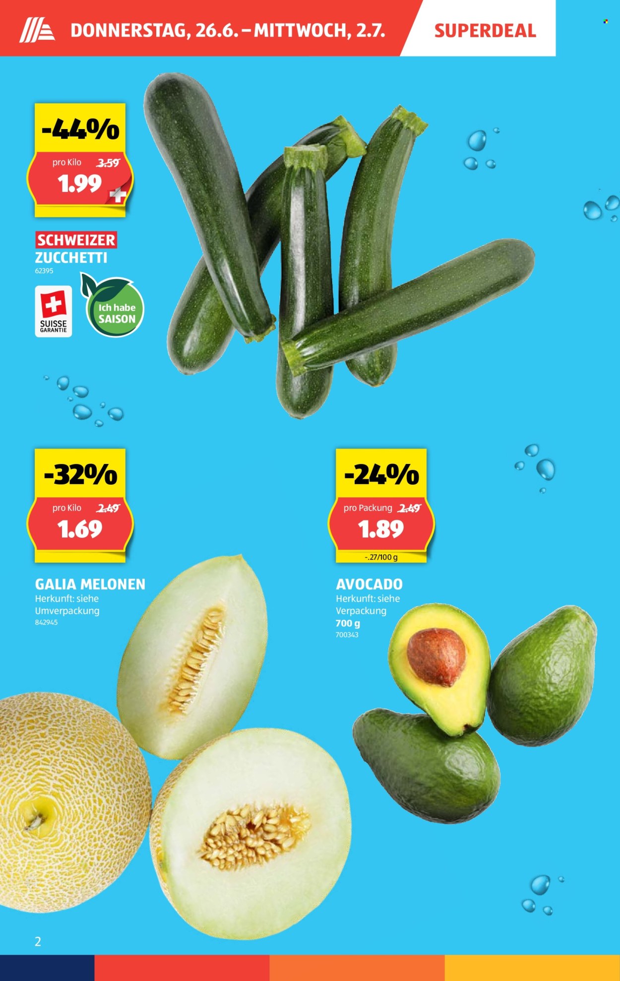 Catalogue Aldi - 26.6.2025 - 2.7.2025. Page 2. Page 2