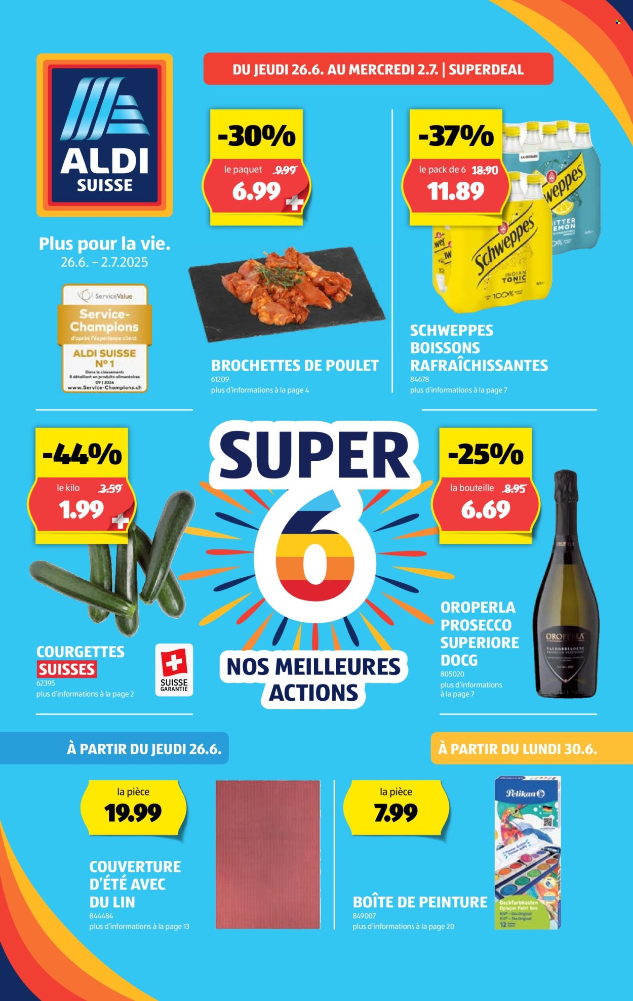 Catalogue Aldi - 26.6.2025 - 2.7.2025. Page 1. Page 1