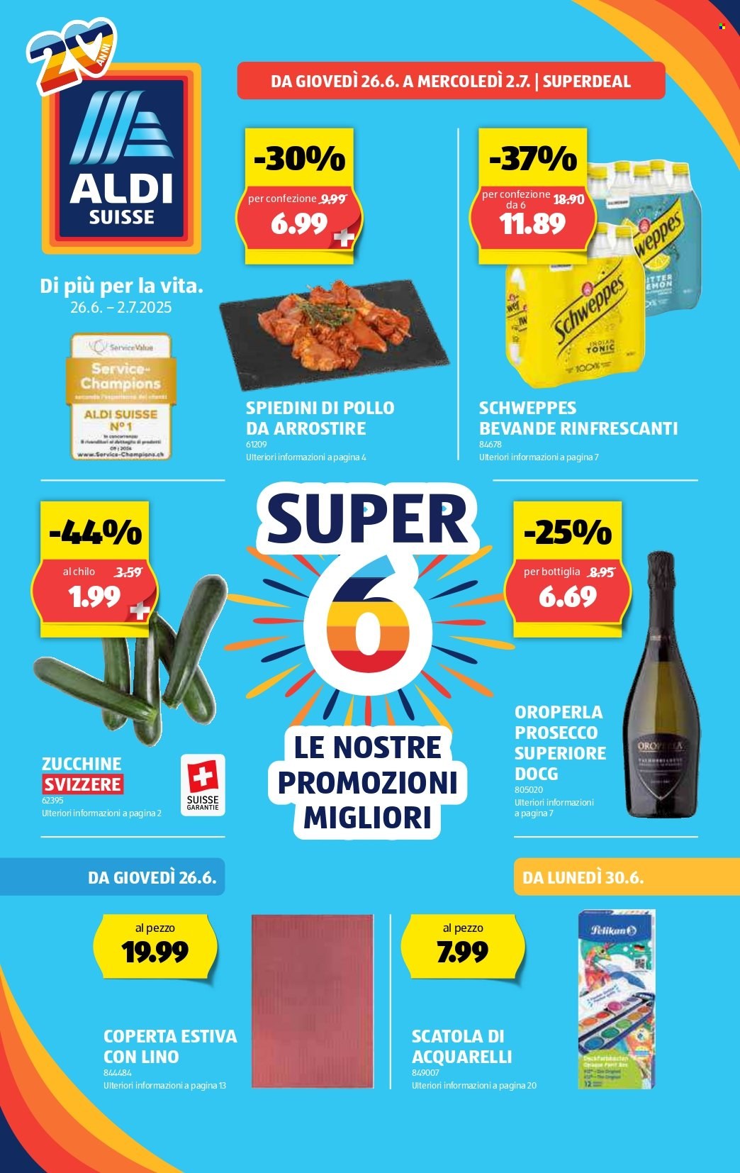 Catalogue Aldi - 26.6.2025 - 2.7.2025. Page 1. Page 1