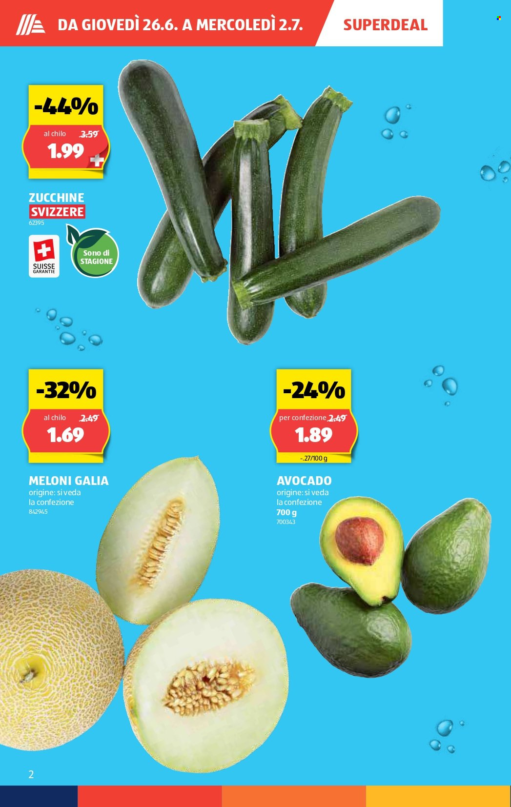 Catalogue Aldi - 26.6.2025 - 2.7.2025. Page 2. Page 2
