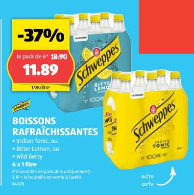 Schweppes Boissons Rafraîchissantes